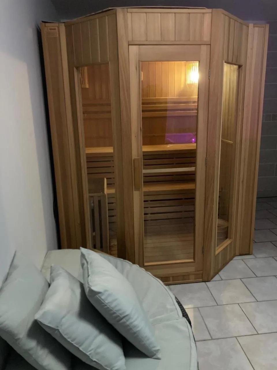 Sauna, Bed in La marine D'opale