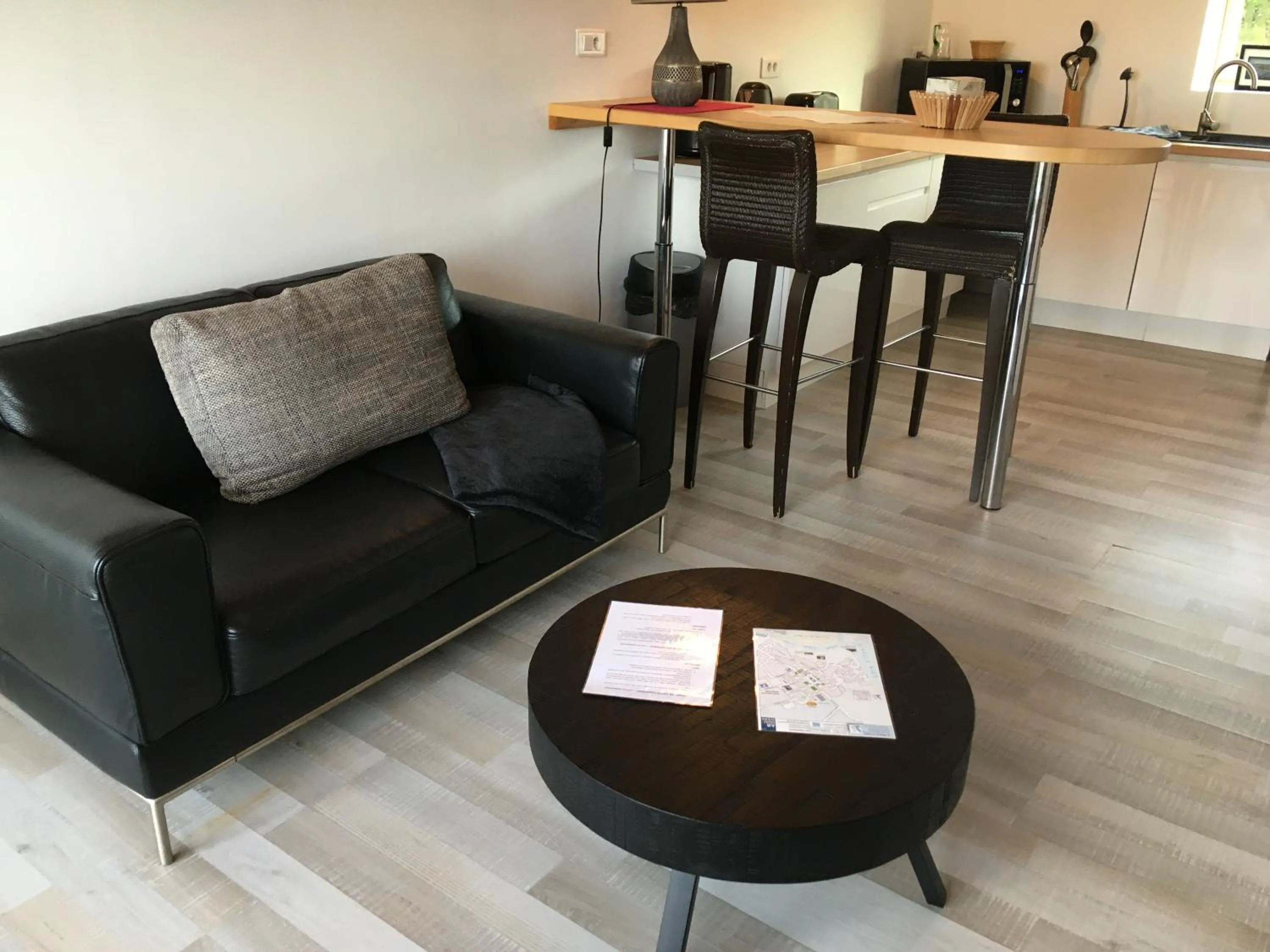 Living room in La marine D'opale