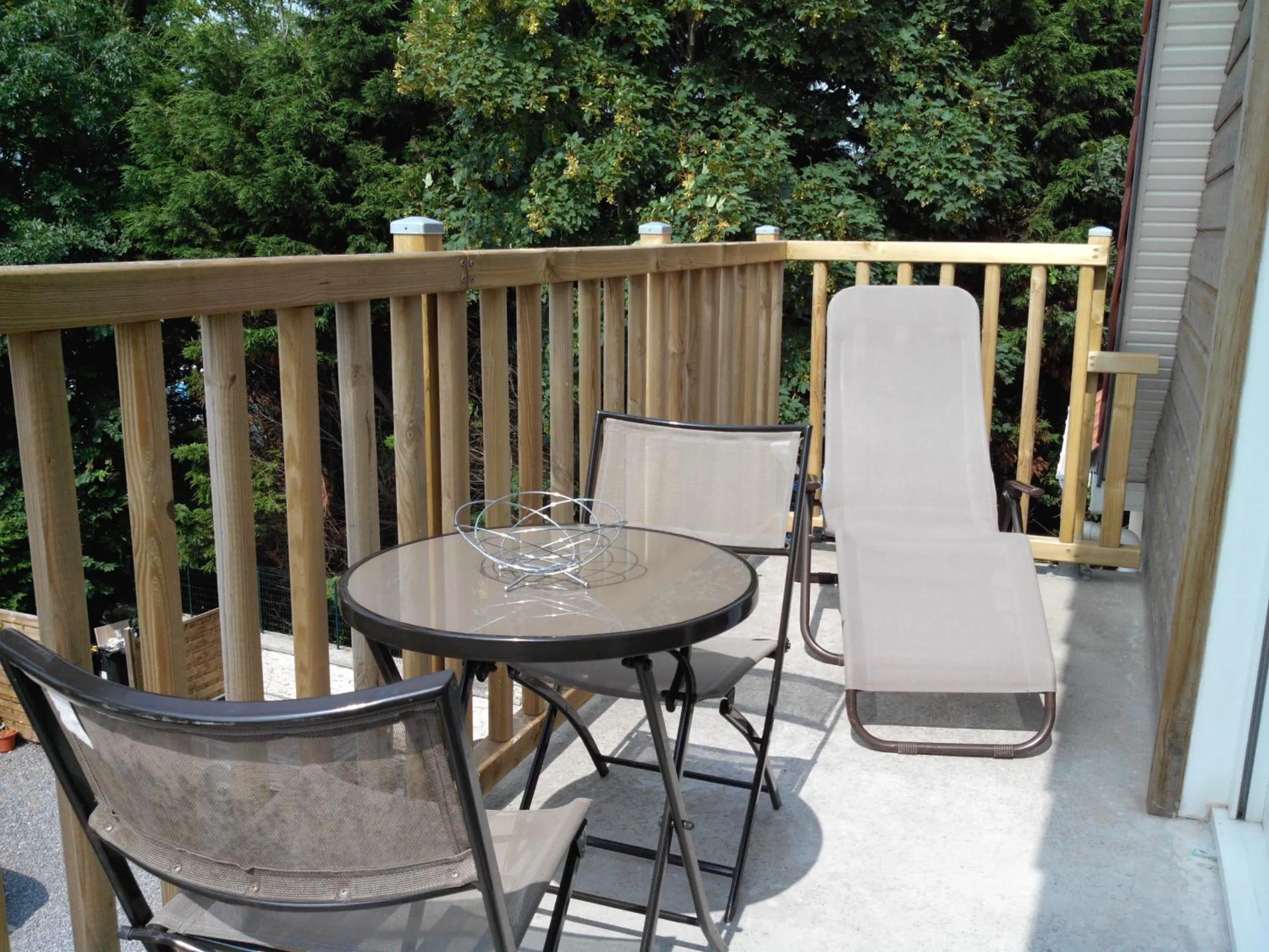 Balcony/Terrace in La marine D'opale