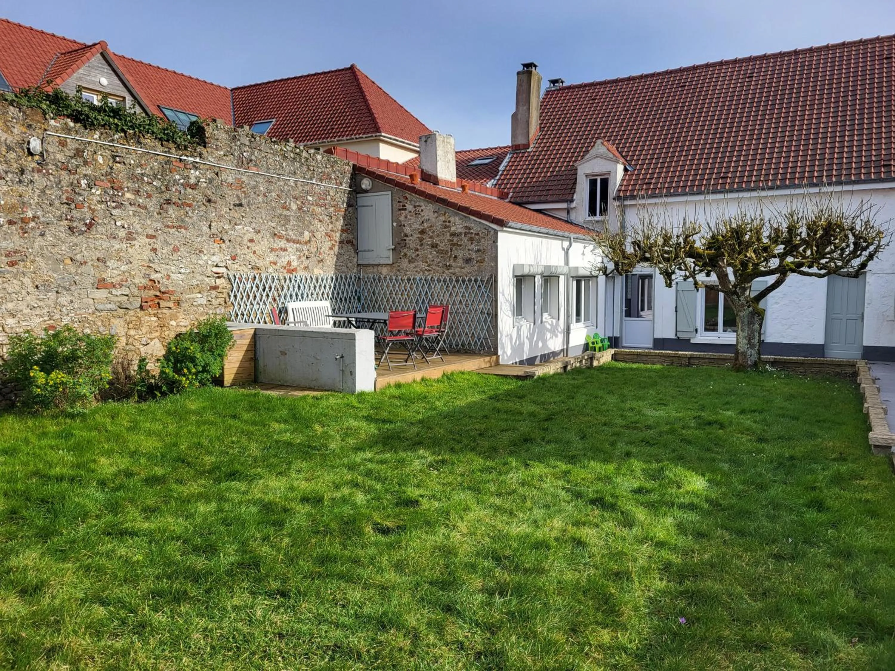 Garden in La marine D'opale