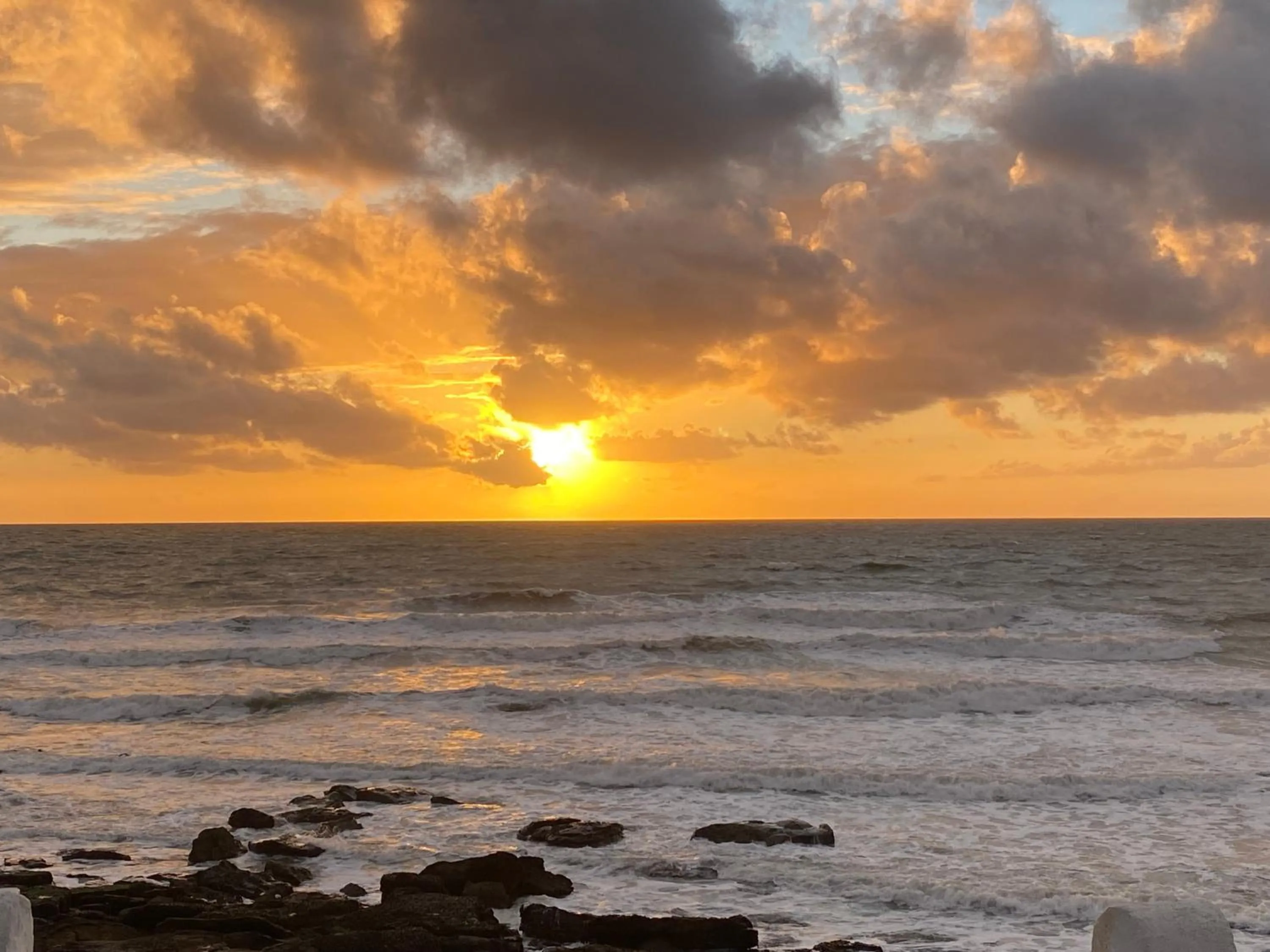 Sunset in La marine D'opale