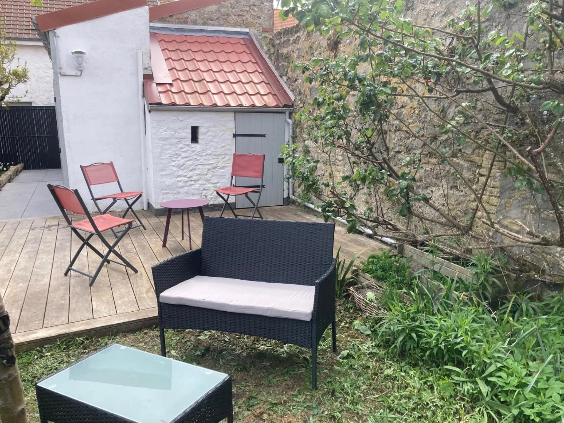 Garden in La marine D'opale