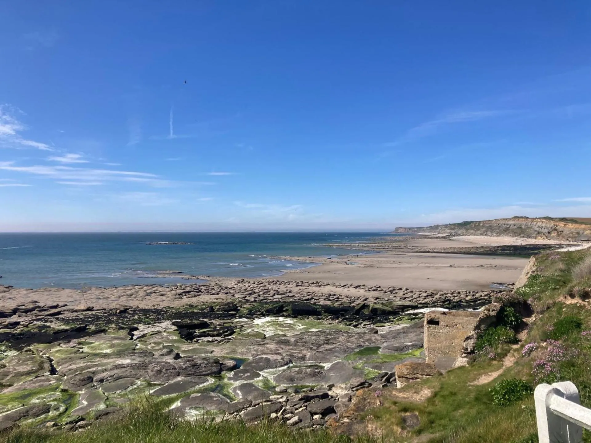 Beach in La marine D'opale
