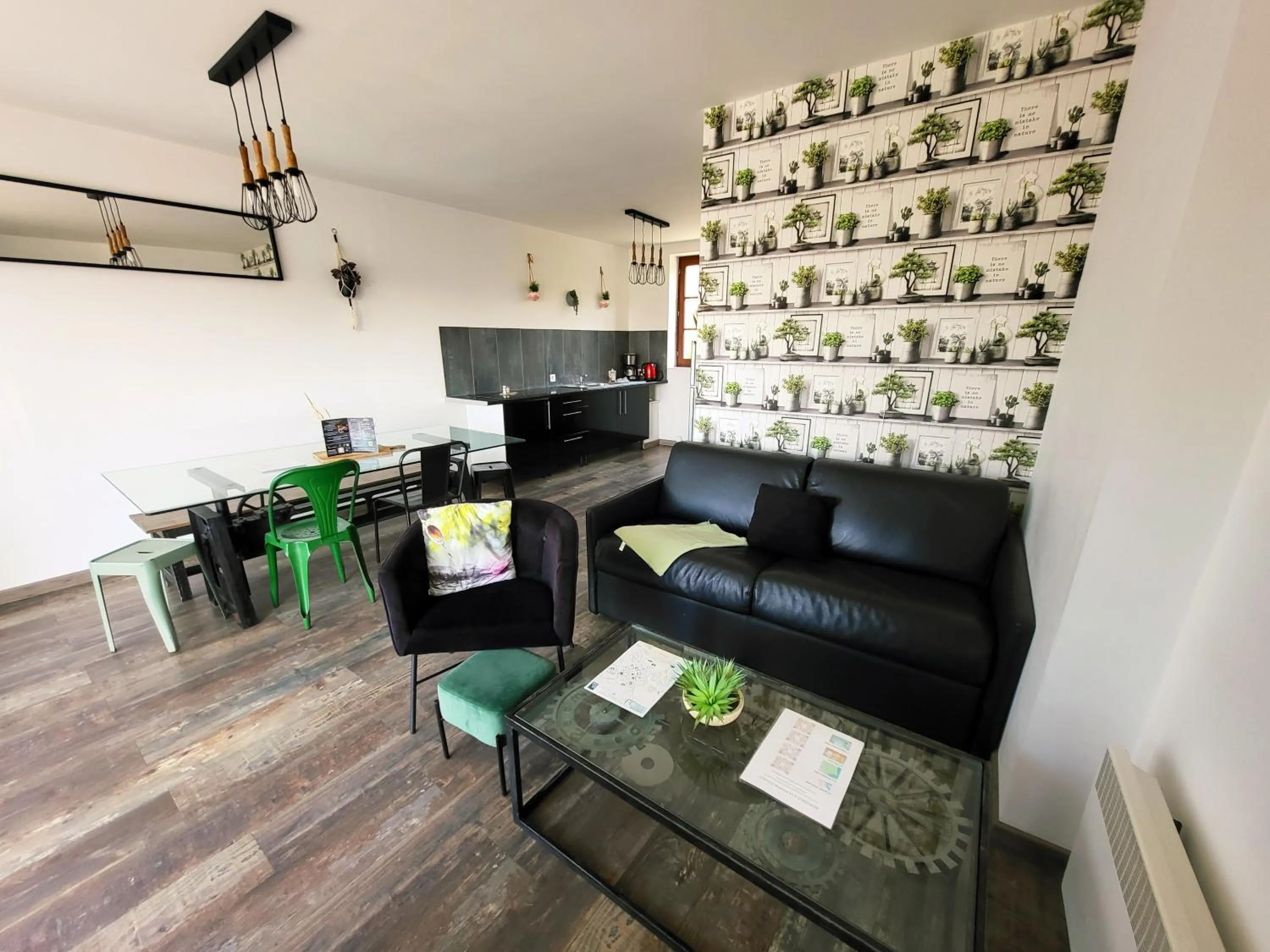 Living room in La marine D'opale