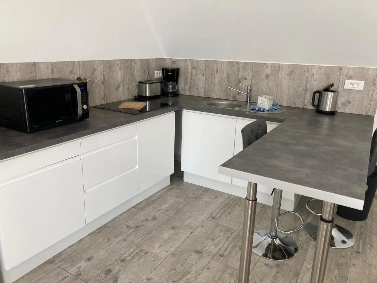 Kitchen or kitchenette in La marine D'opale