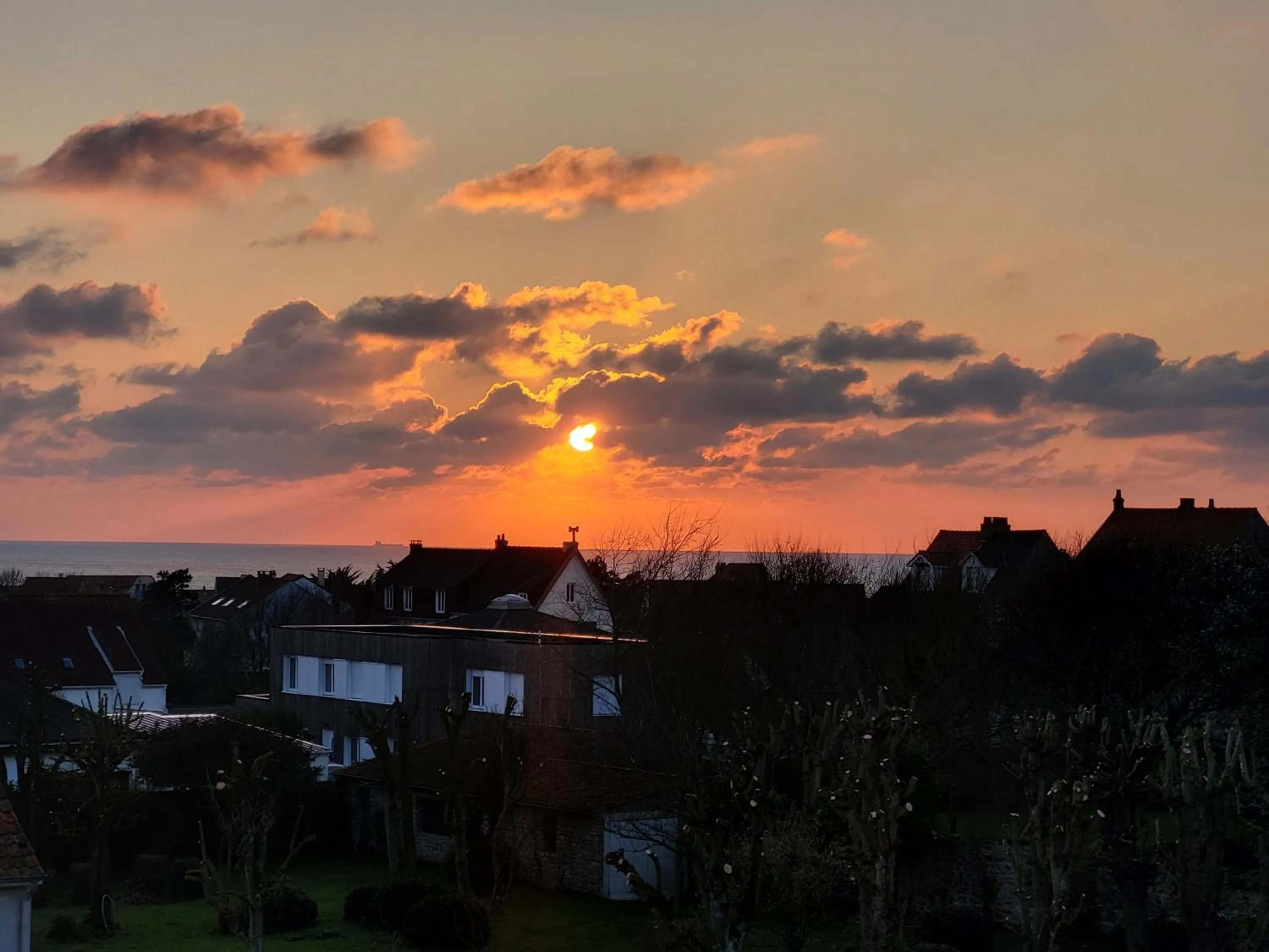 Sunset in La marine D'opale
