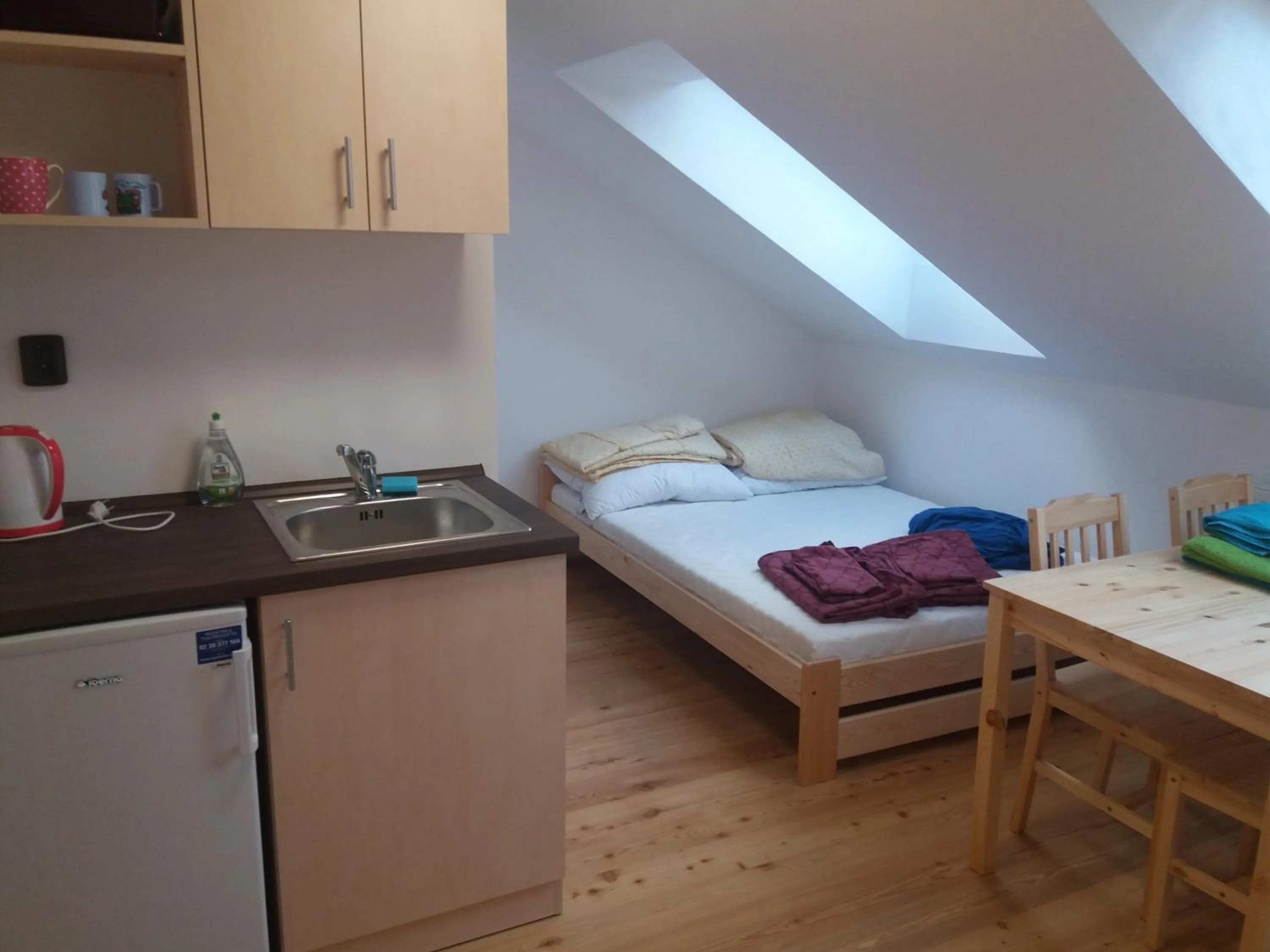 Studio with River View - single occupancy in Kyprův mlýn