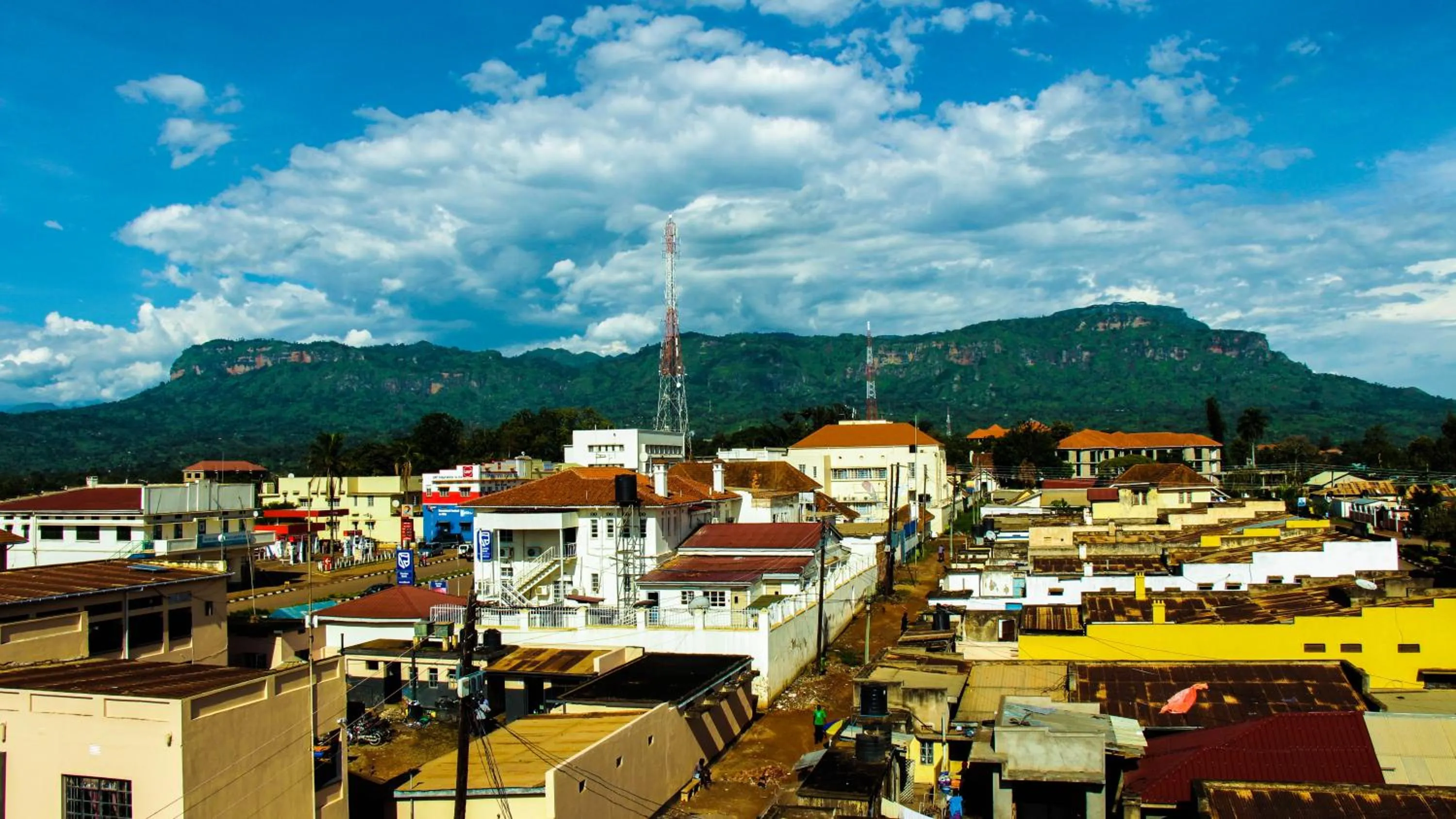 City view in Mbale Travellers Inn