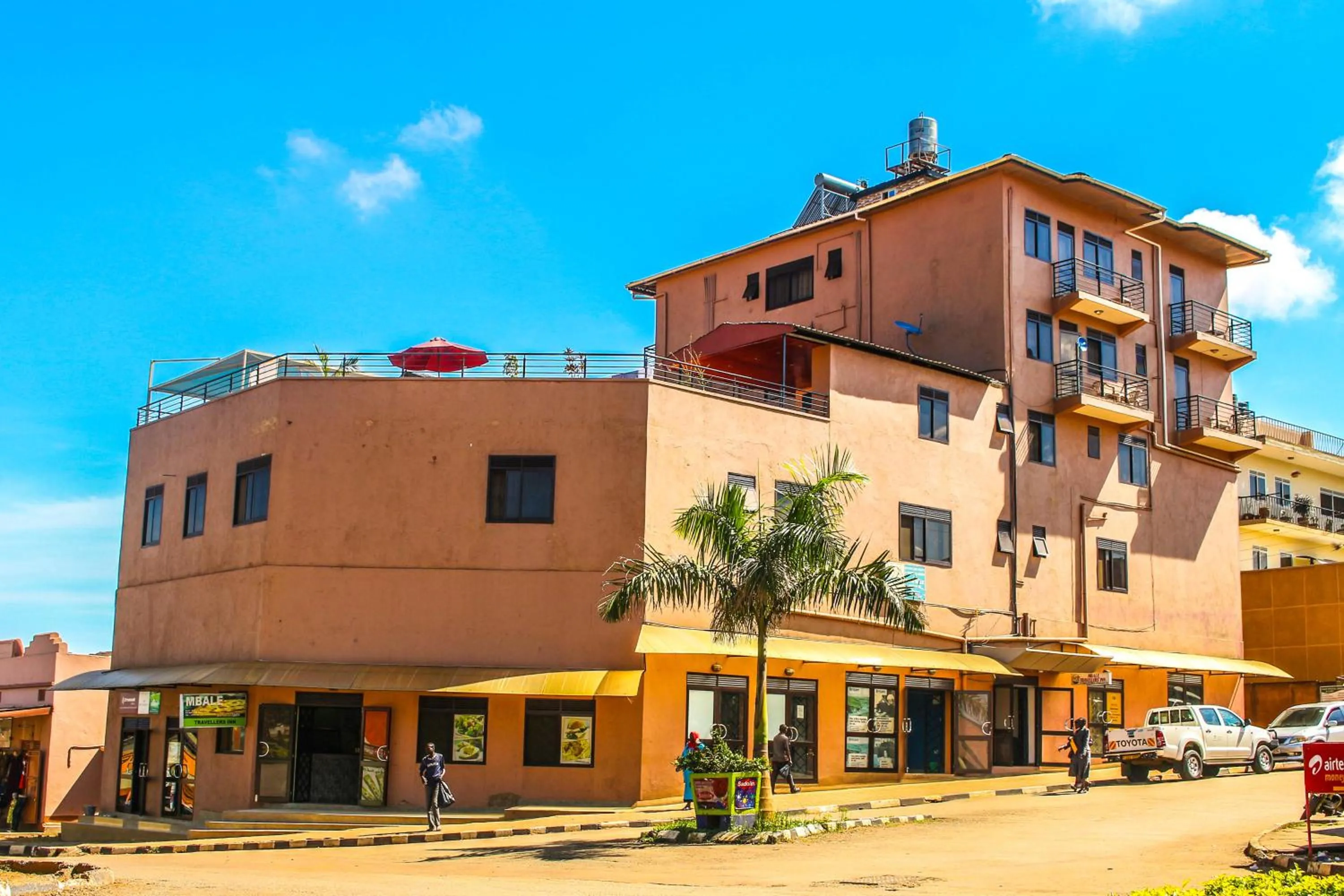 Property building in Mbale Travellers Inn