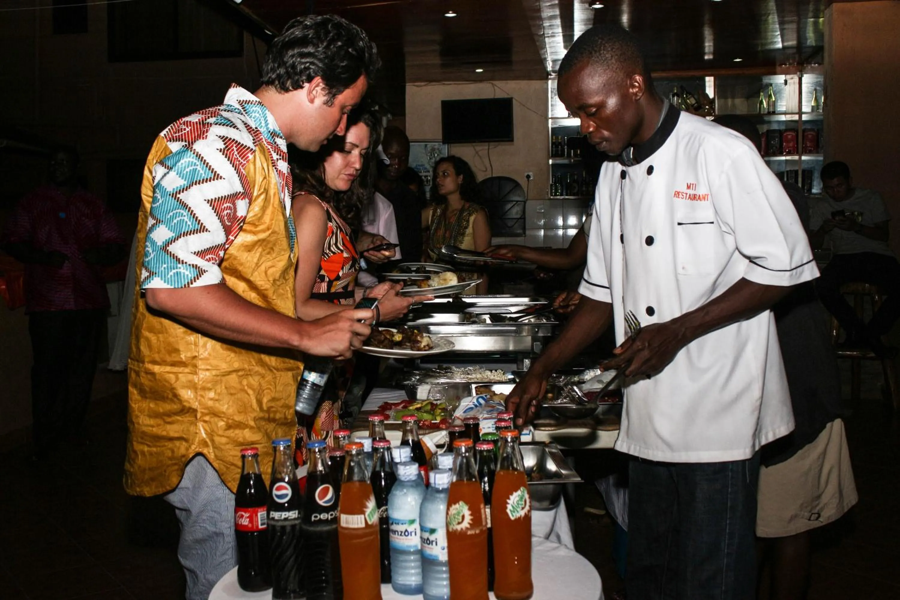 Food close-up in Mbale Travellers Inn