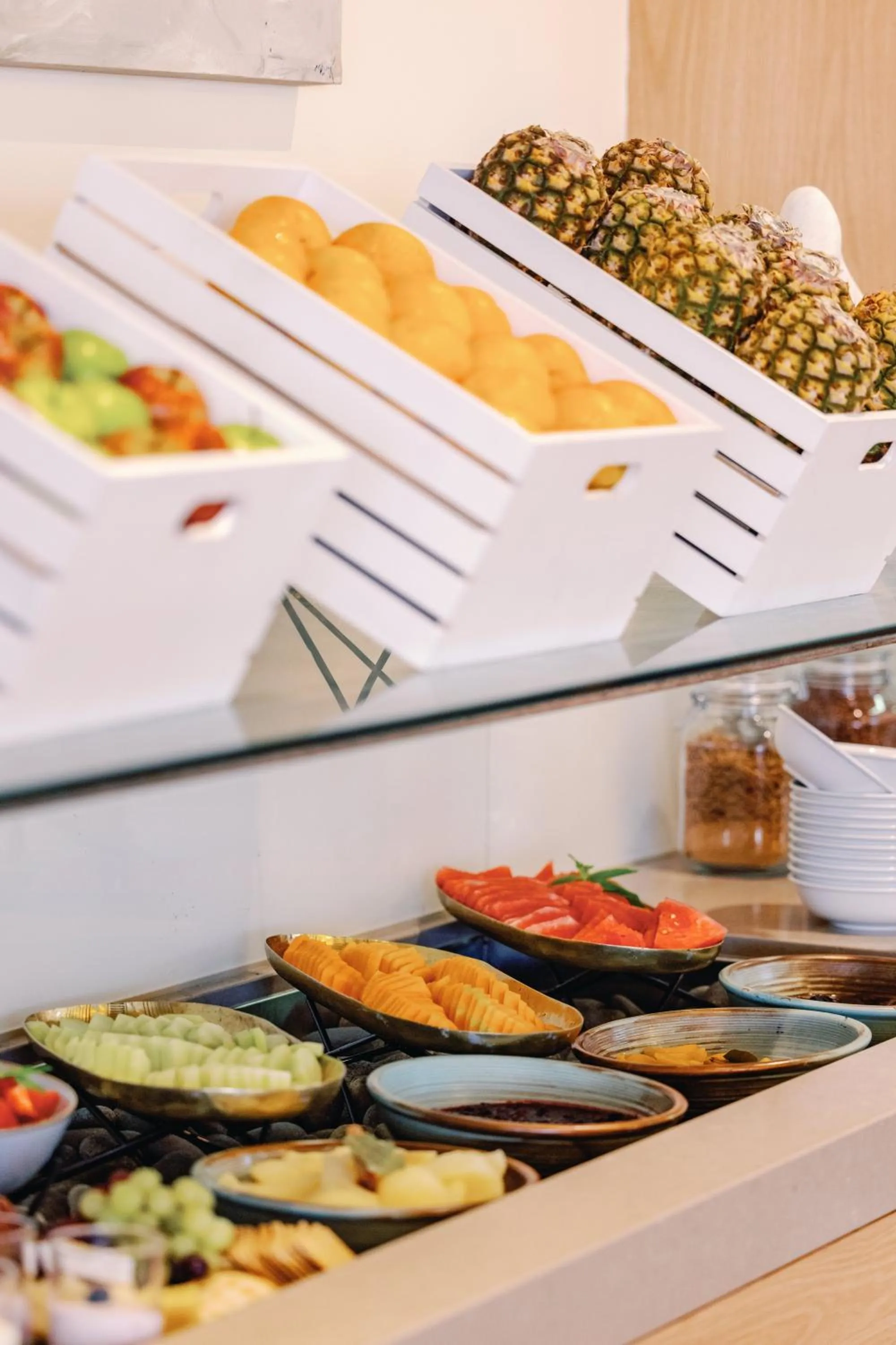 Buffet breakfast in Rydges Newcastle