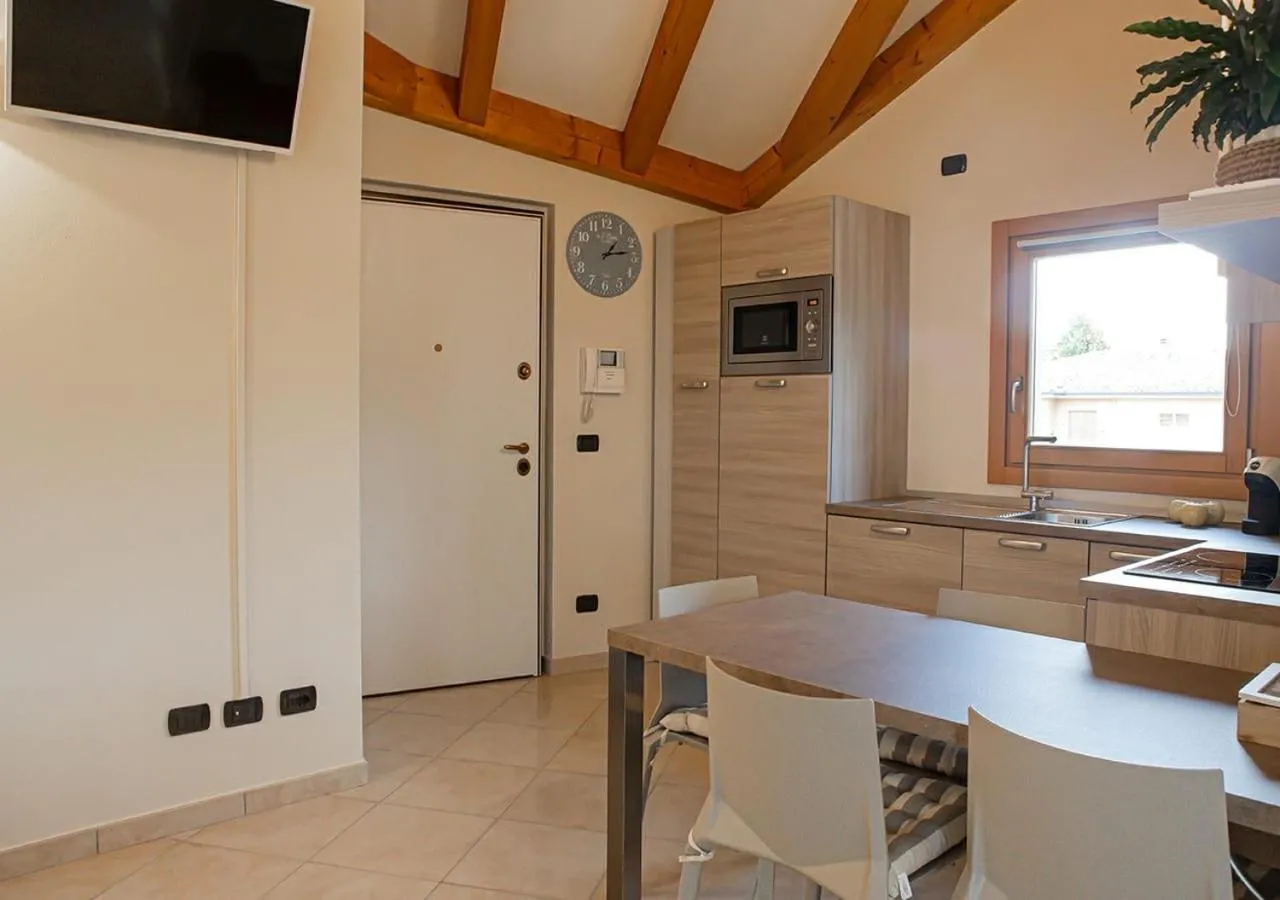 Kitchen or kitchenette in Sirmione Rosselli Apartments