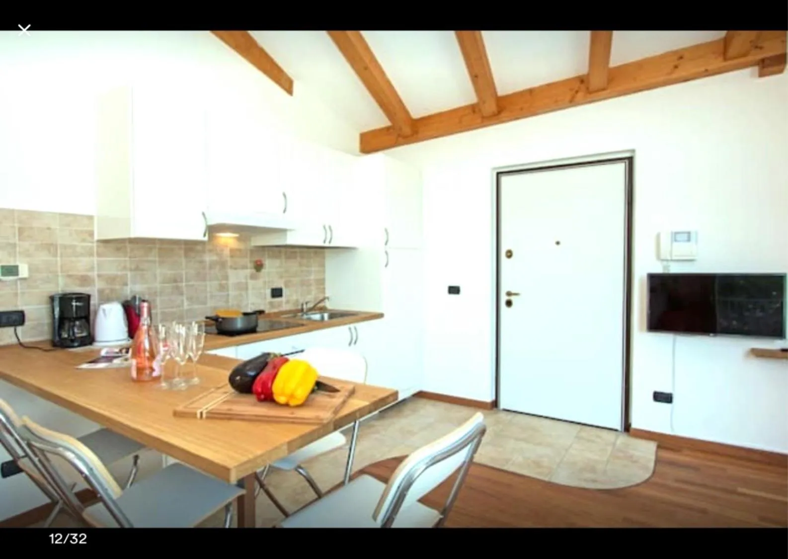 Kitchen or kitchenette in Sirmione Rosselli Apartments