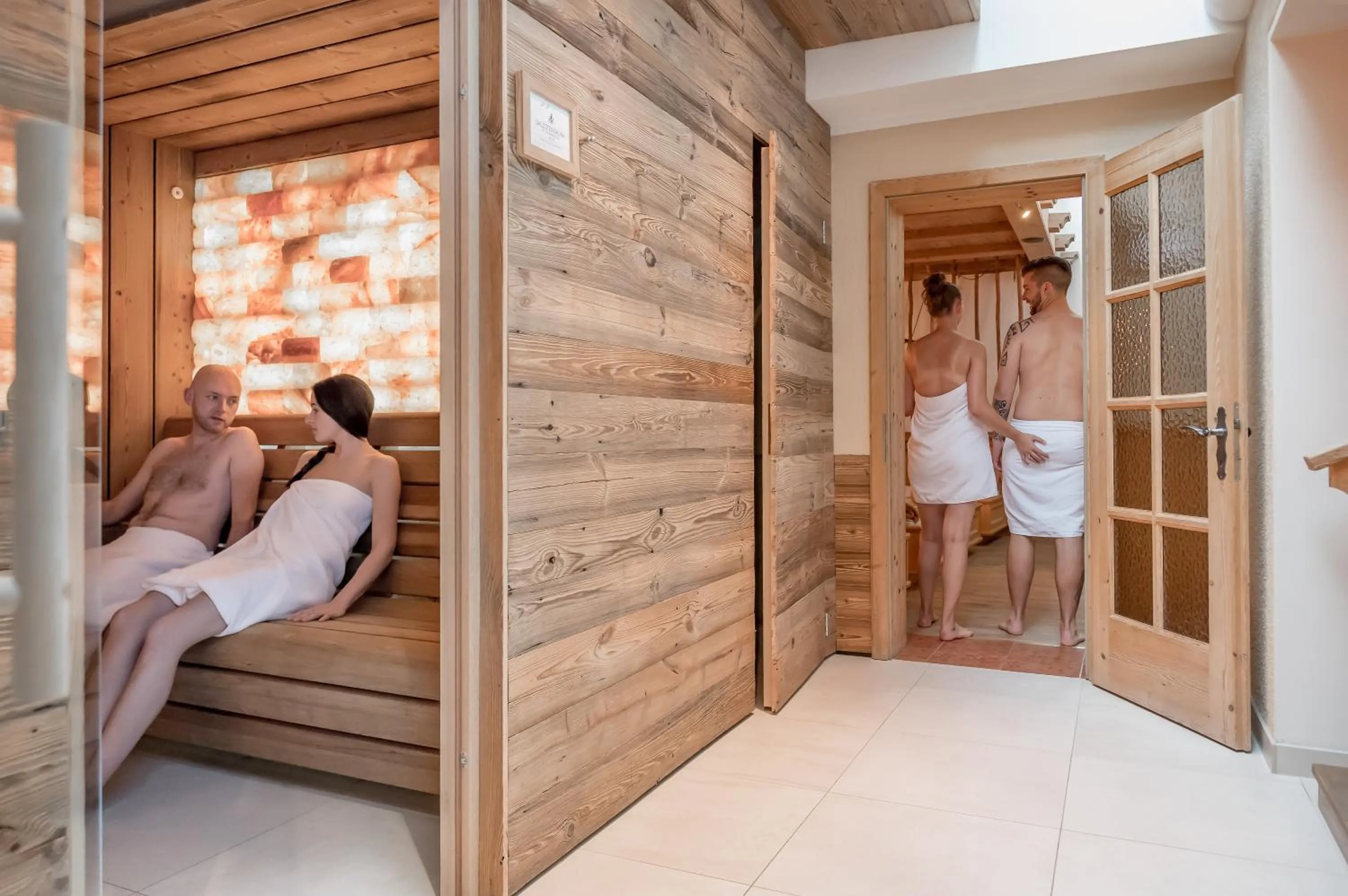 Sauna in 4 Sterne Superior Mühle Resort 1900 - Adults only