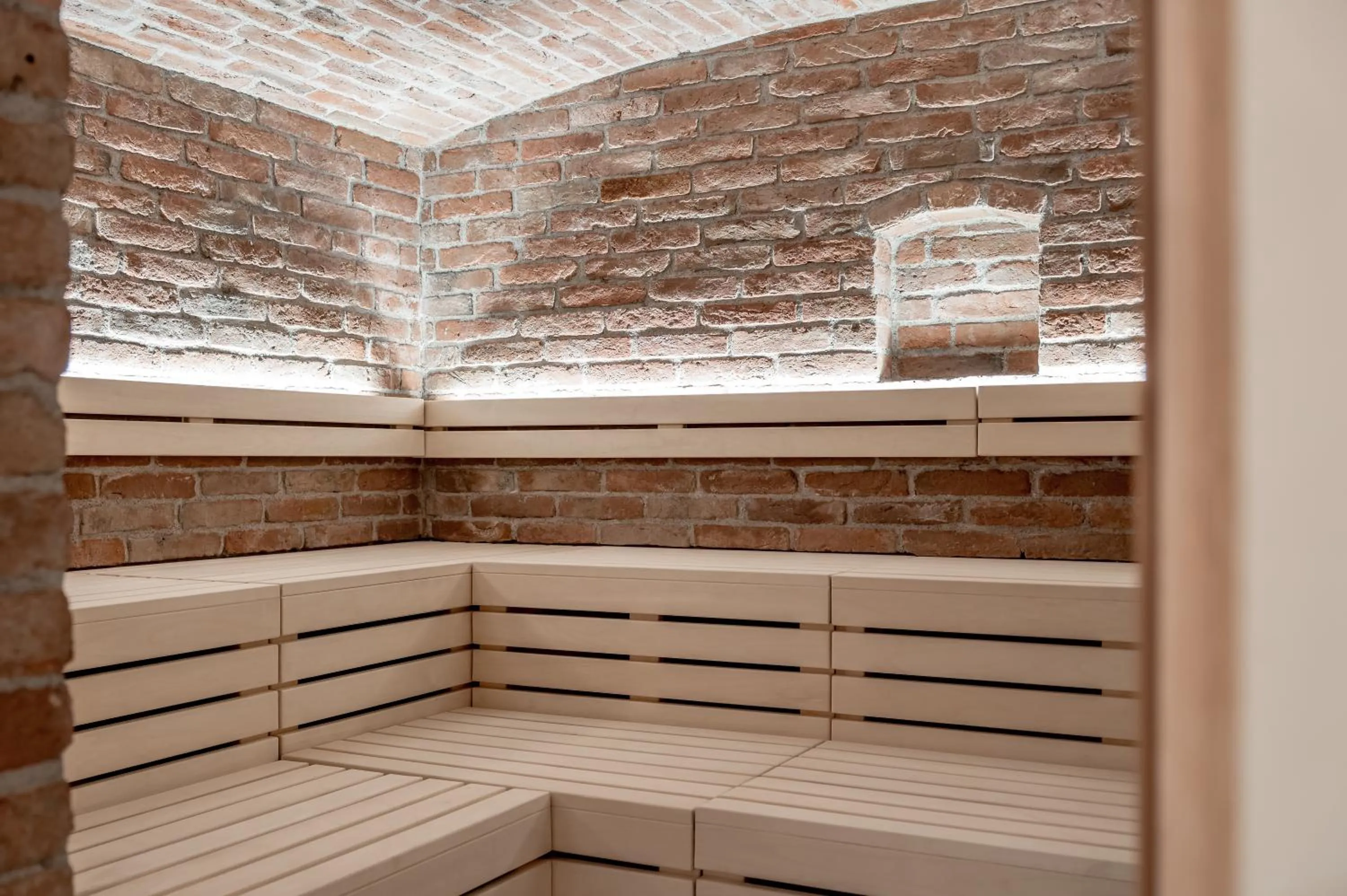 Sauna in 4 Sterne Superior Mühle Resort 1900 - Adults only