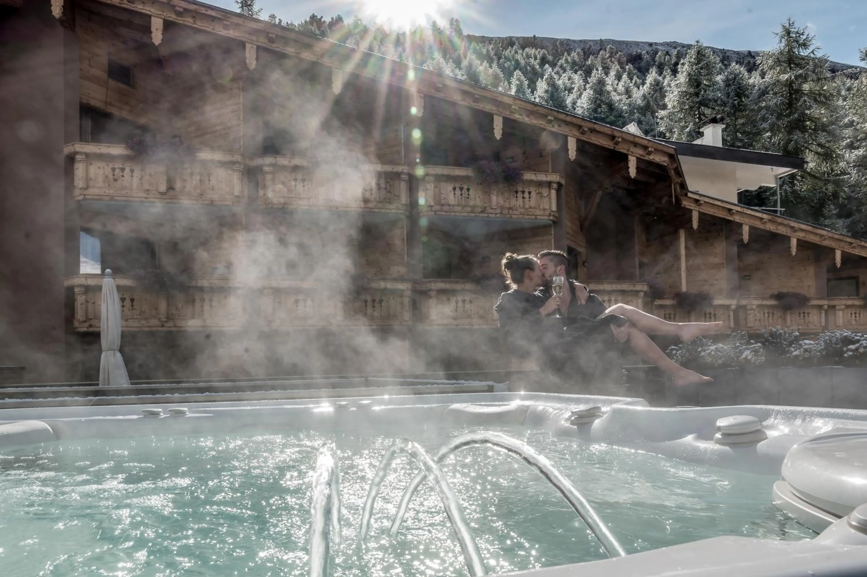 Swimming pool in 4 Sterne Superior Mühle Resort 1900 - Adults only