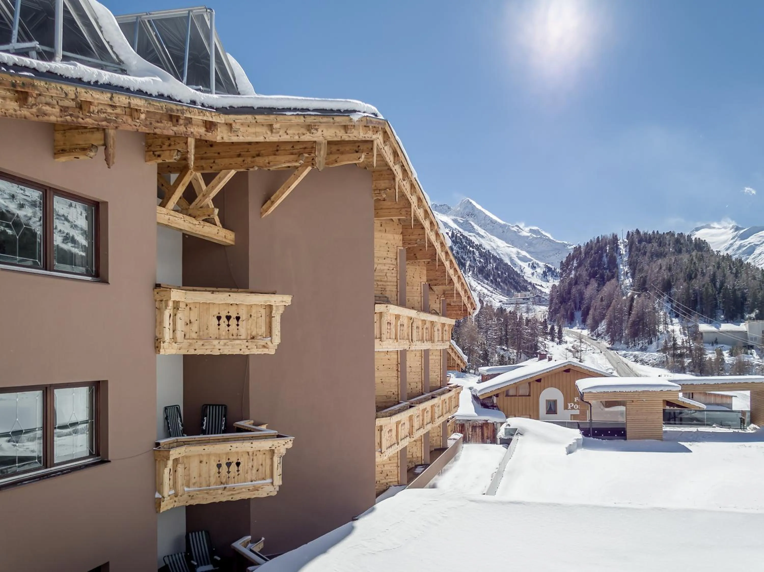 Mountain view in 4 Sterne Superior Mühle Resort 1900 - Adults only