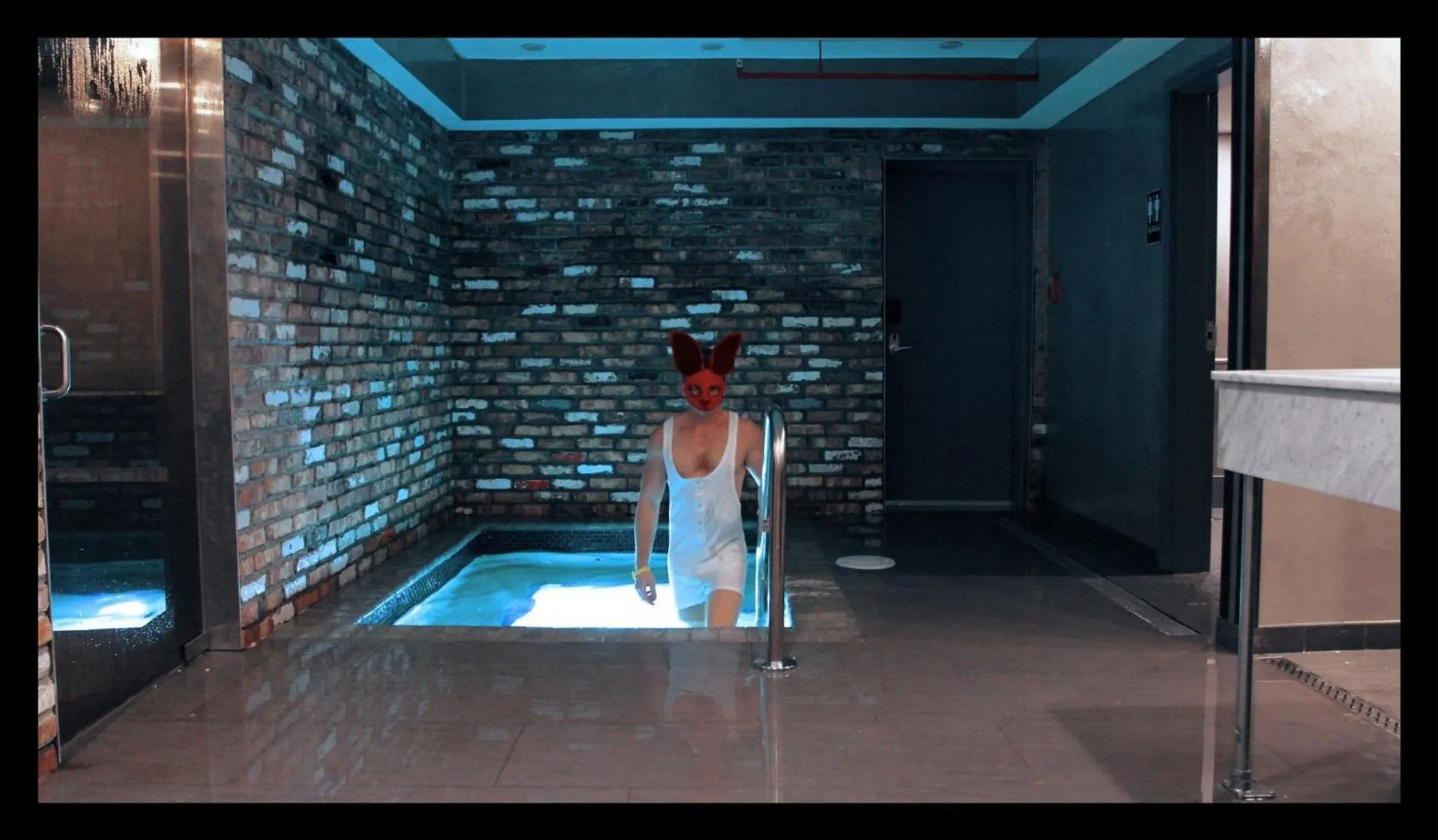 Sauna in Crates at the Gaythering - Men Only