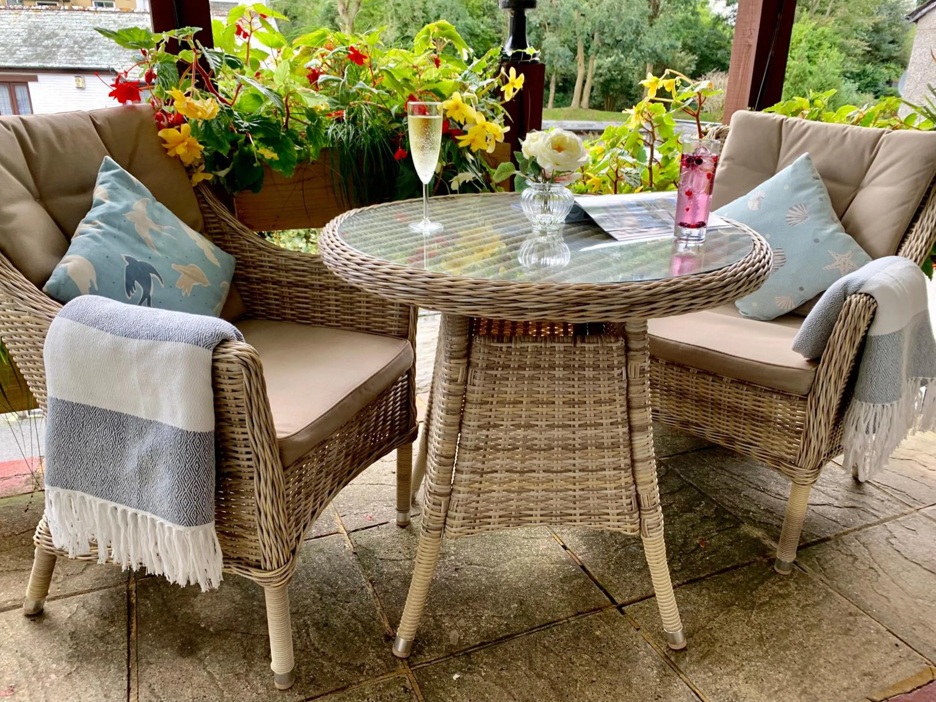 Balcony/Terrace in The Claremont Hotel-Adult Only