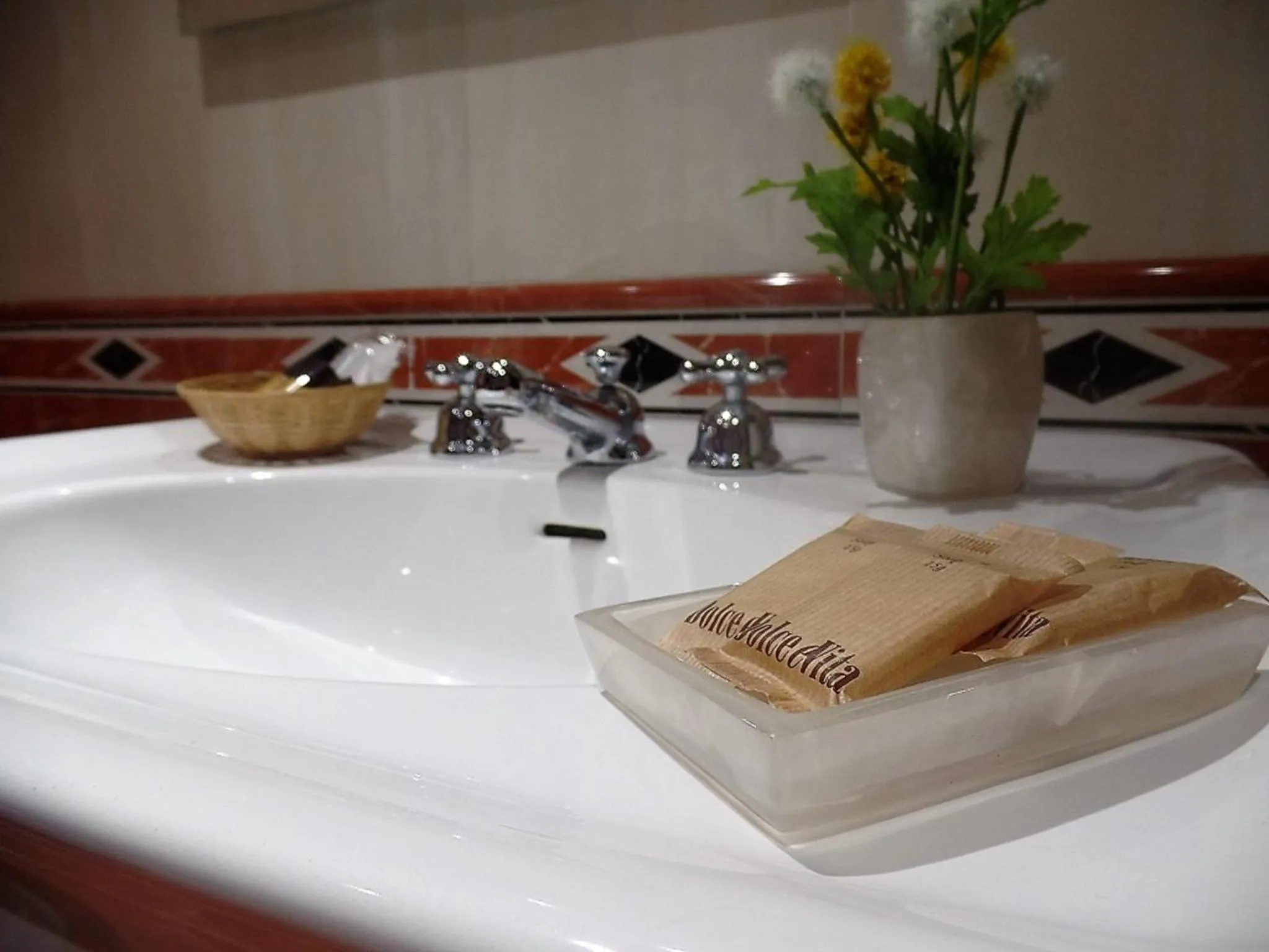 Decorative detail in B&B La Canzanella