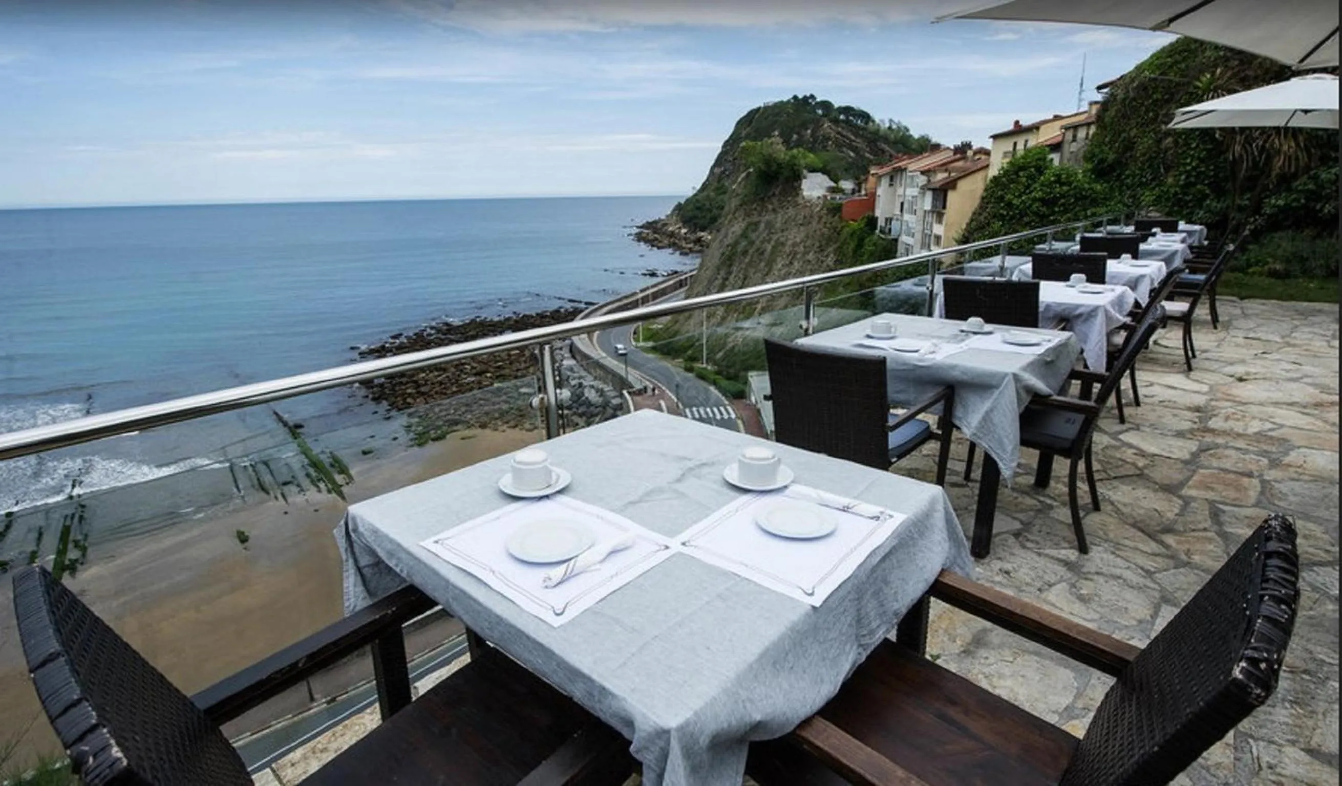 Sea view in Hotel Itxas Gain Getaria