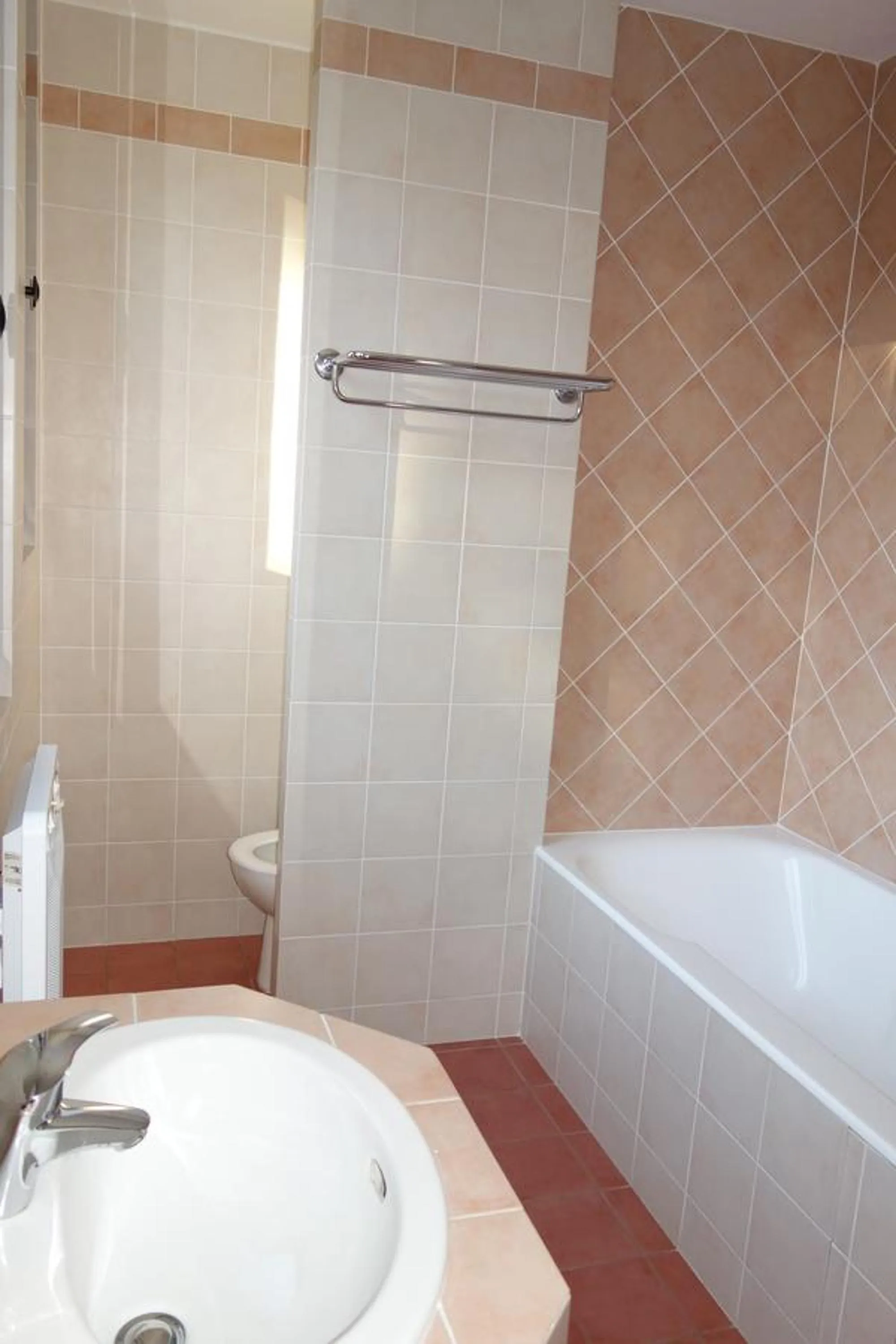 Bathroom in château Mont Suzey