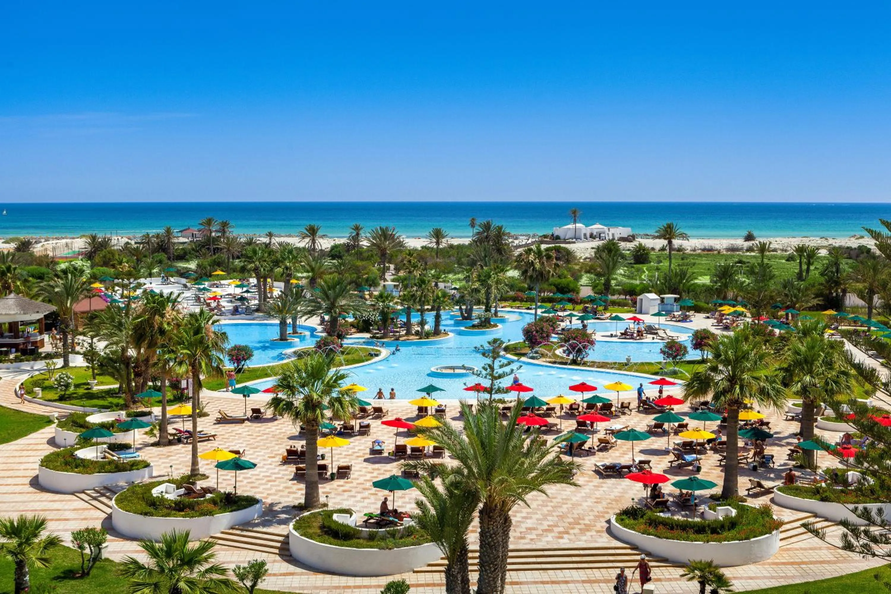 Bird's eye view in Djerba Plaza Thalasso & Spa