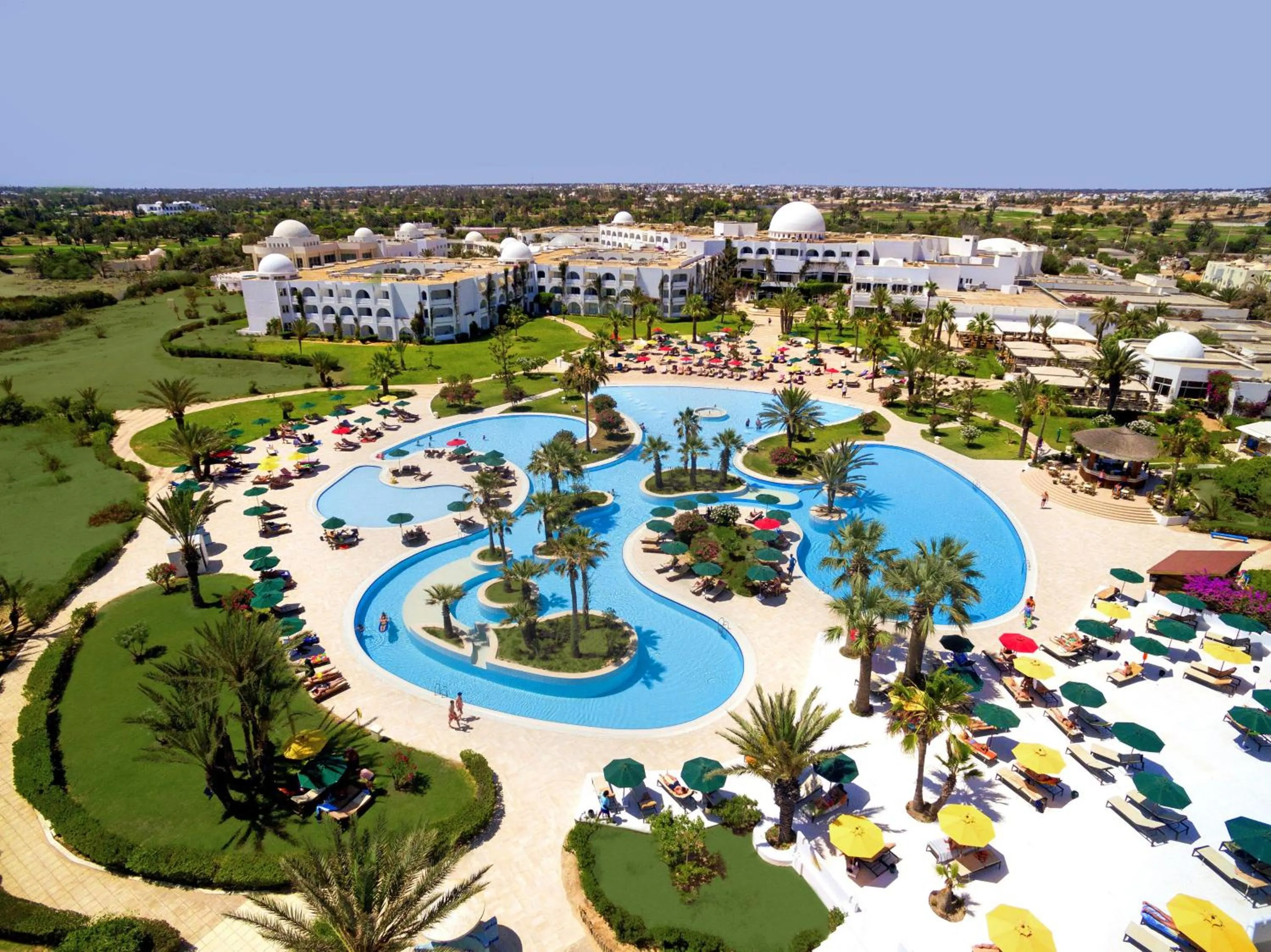 Swimming pool in Djerba Plaza Thalasso & Spa