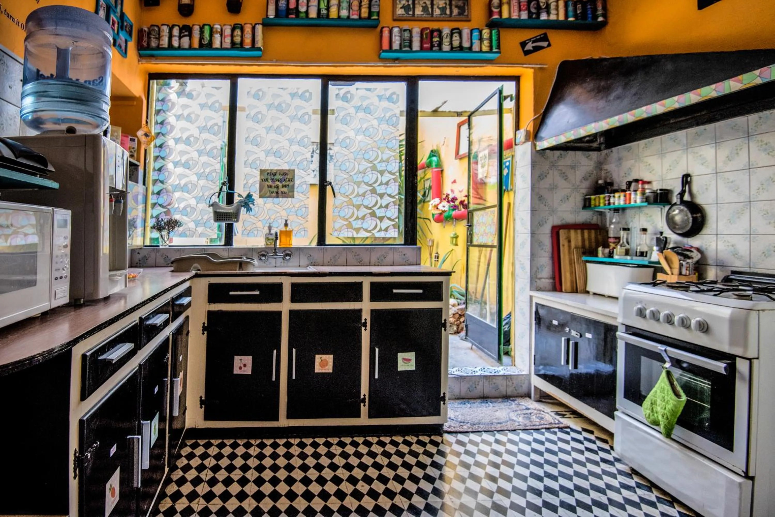 Communal kitchen in Five Trees