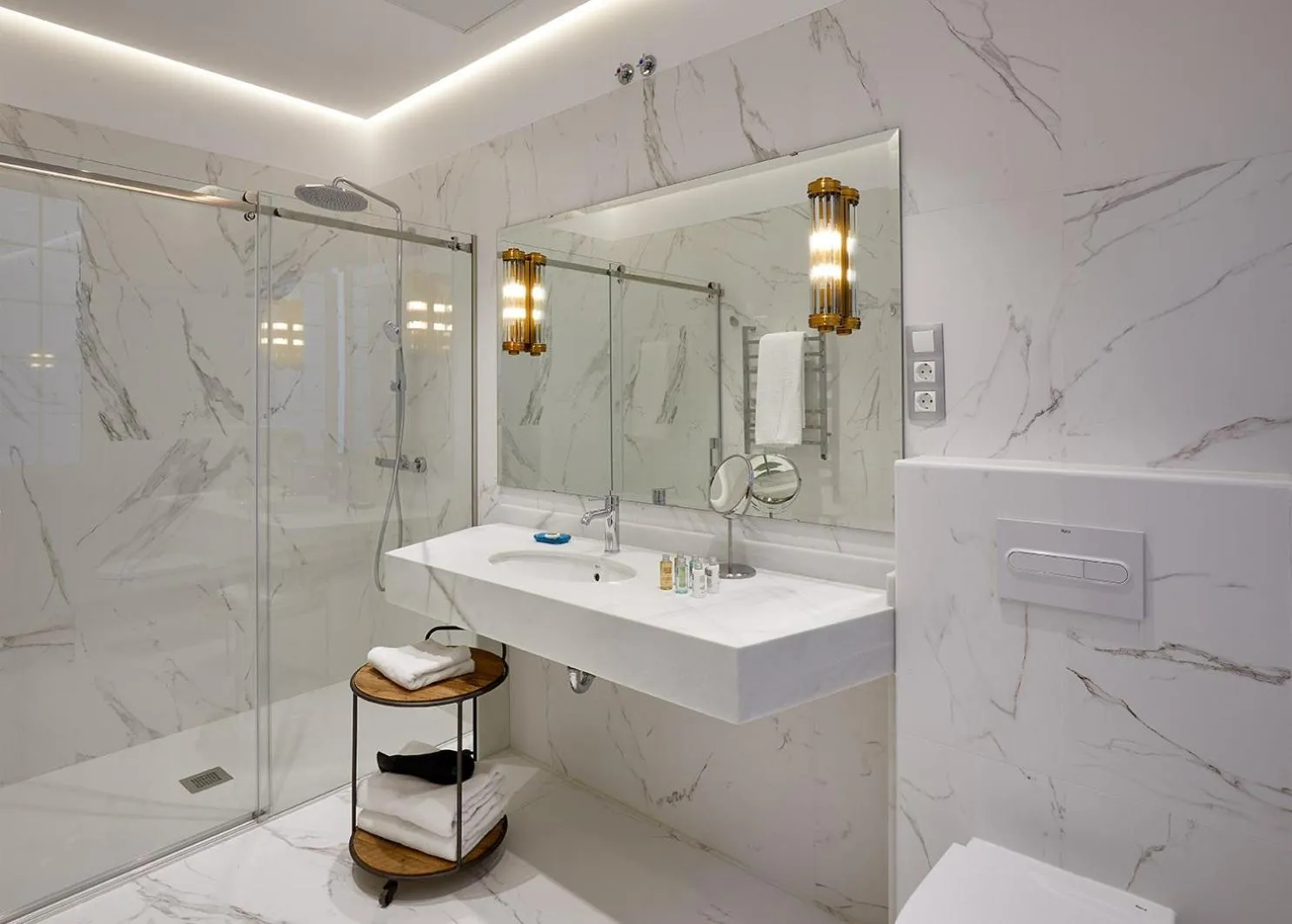 Bathroom in Lodgingmalaga Plaza Constitucion