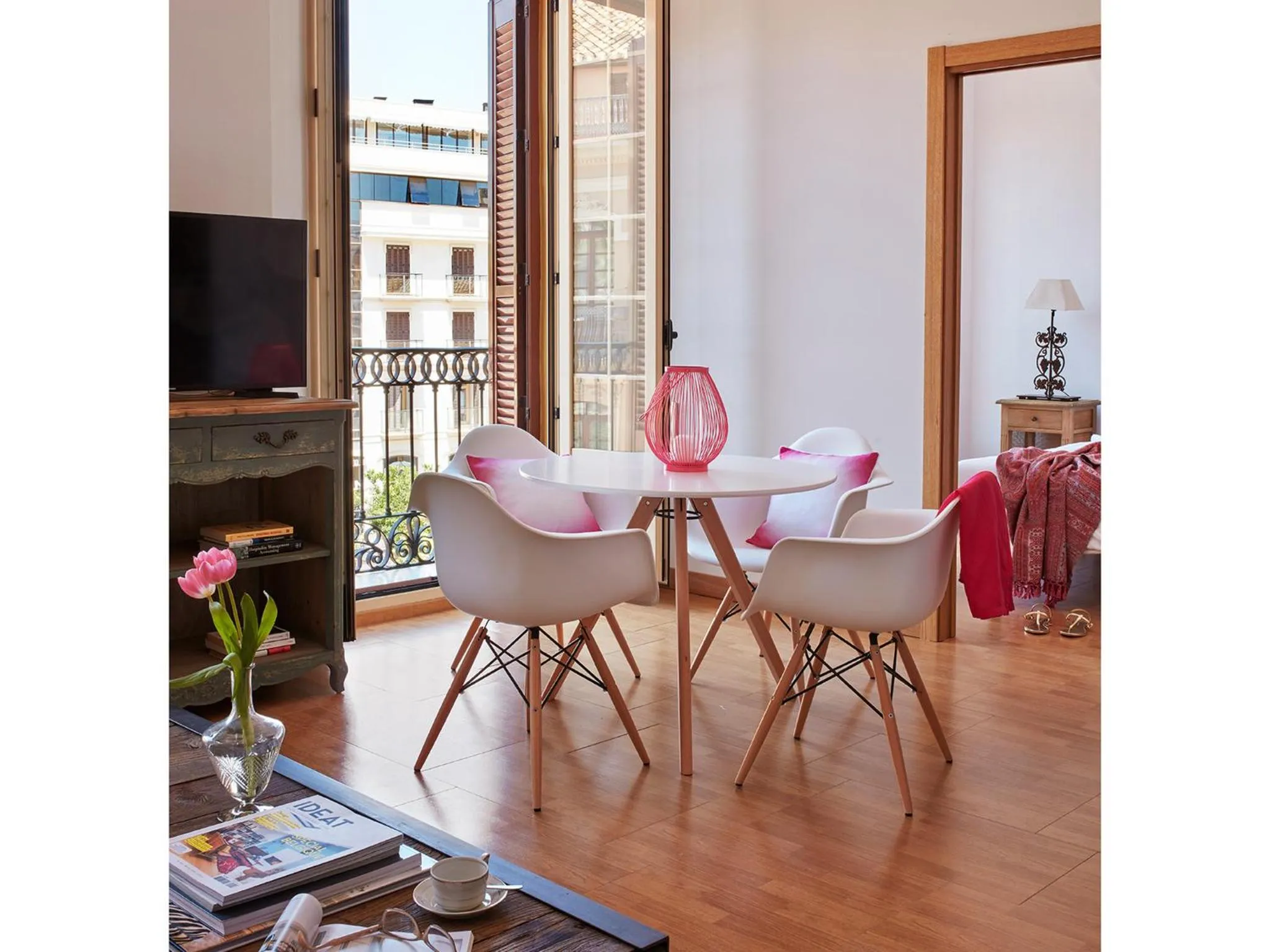 Living room in Lodgingmalaga Plaza Constitucion