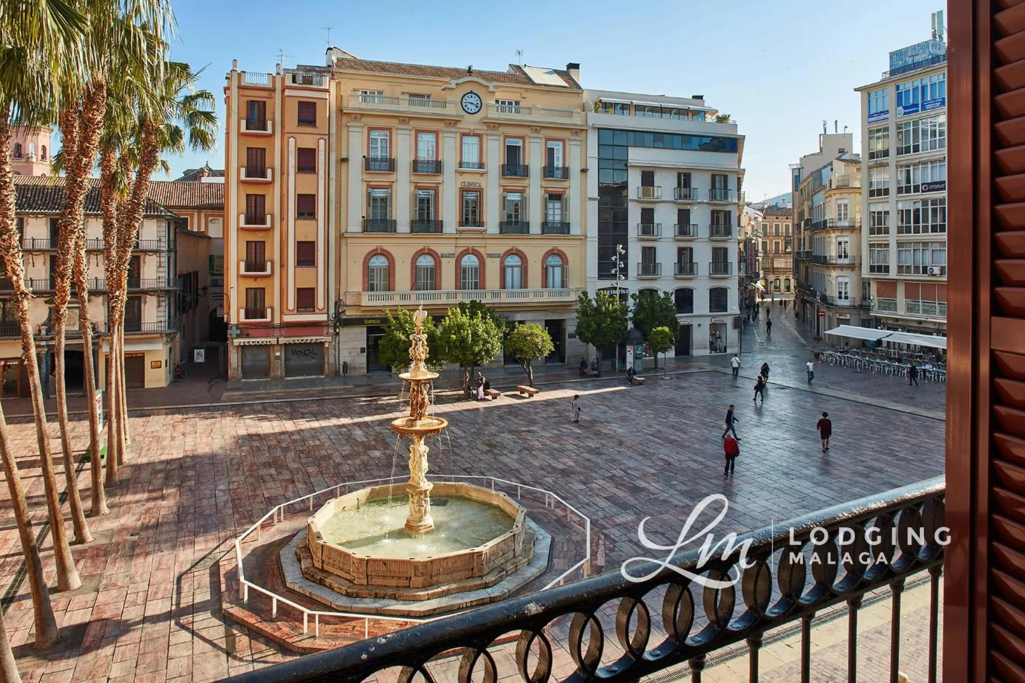 City view in Lodgingmalaga Plaza Constitucion