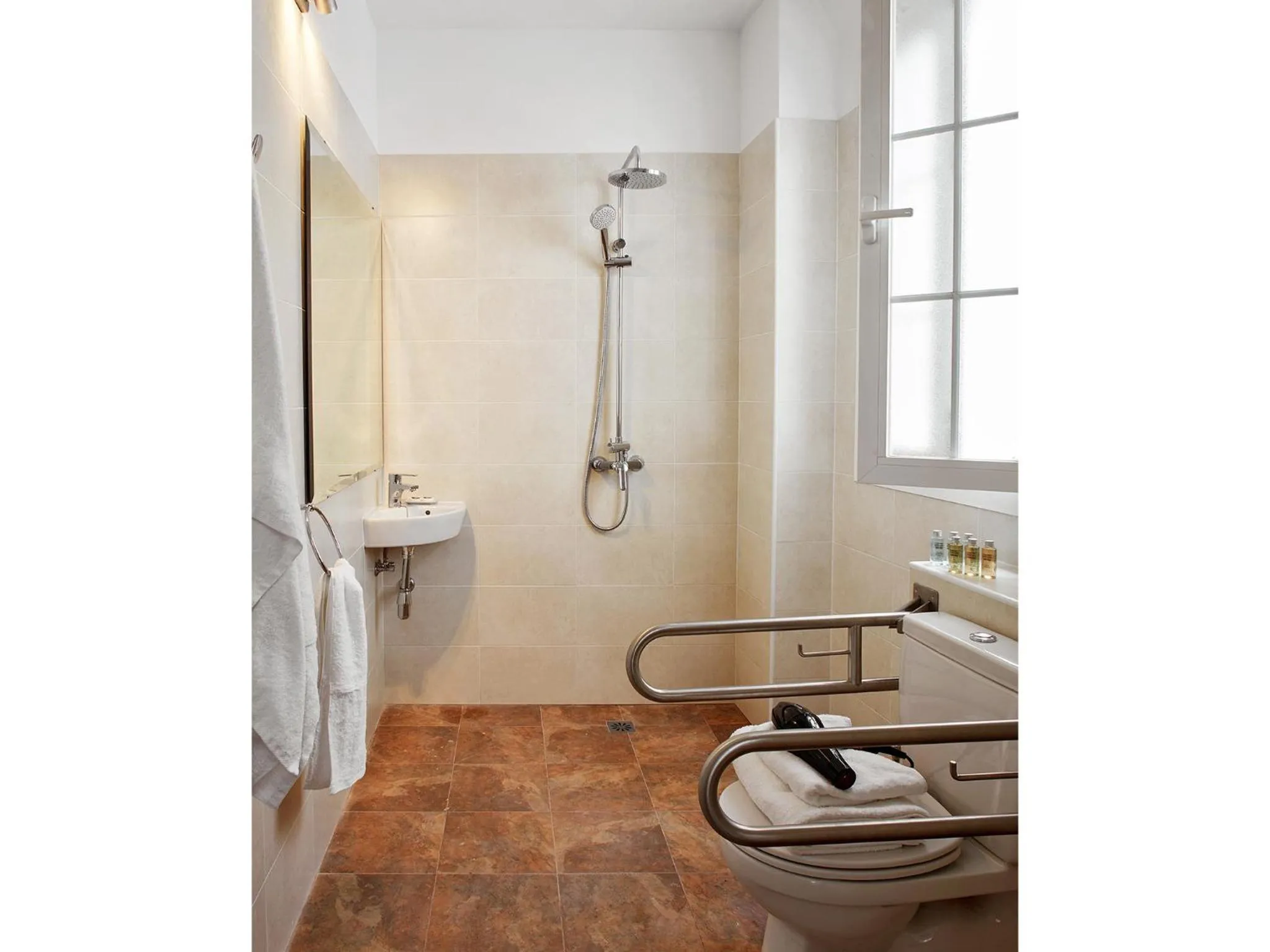 Shower in Lodgingmalaga Plaza Constitucion