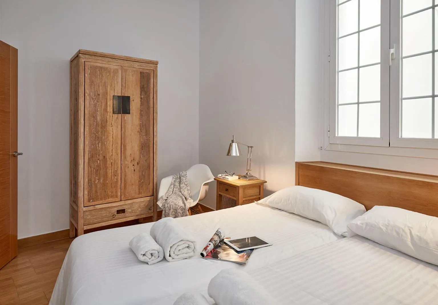 Bedroom, Bed in Lodgingmalaga Plaza Constitucion