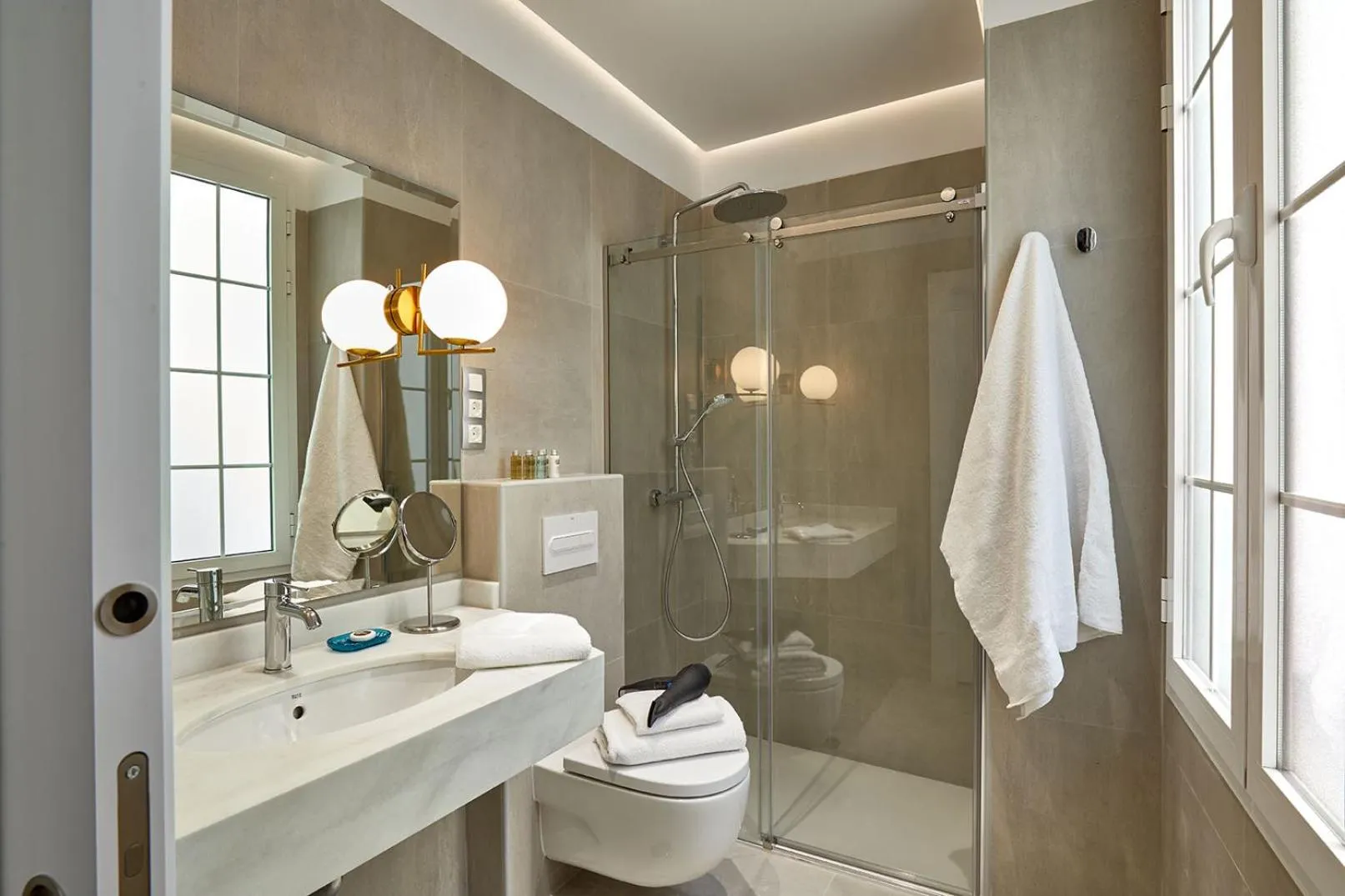 Bathroom in Lodgingmalaga Plaza Constitucion