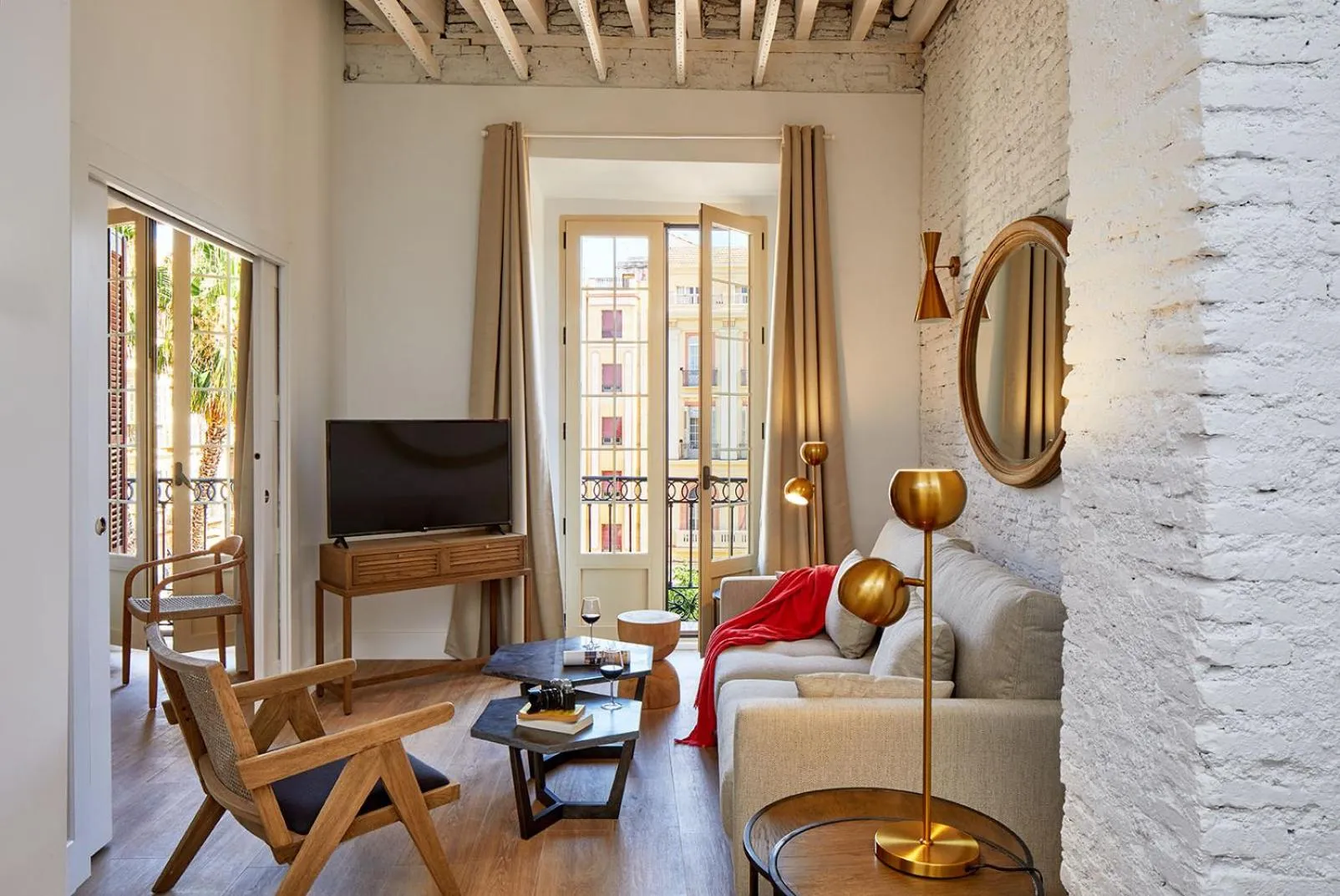 Balcony/Terrace in Lodgingmalaga Plaza Constitucion