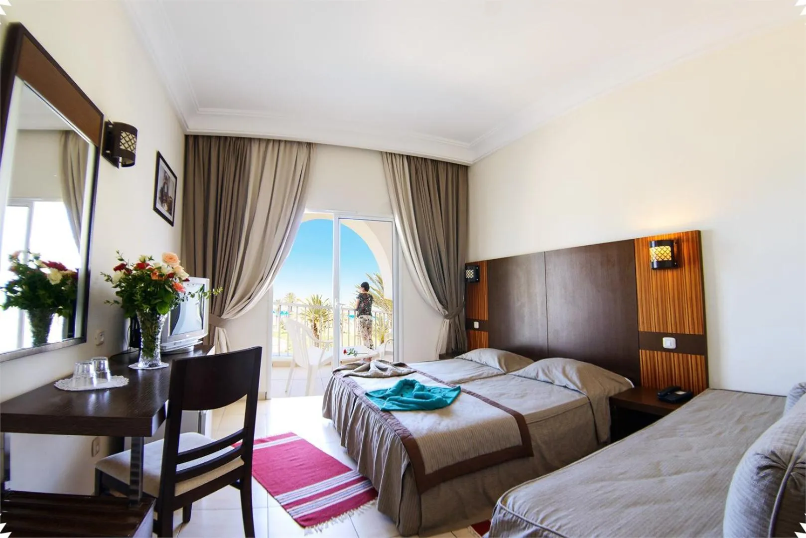 Bed in El Mehdi Beach Resort ex Primasol El Mehdi