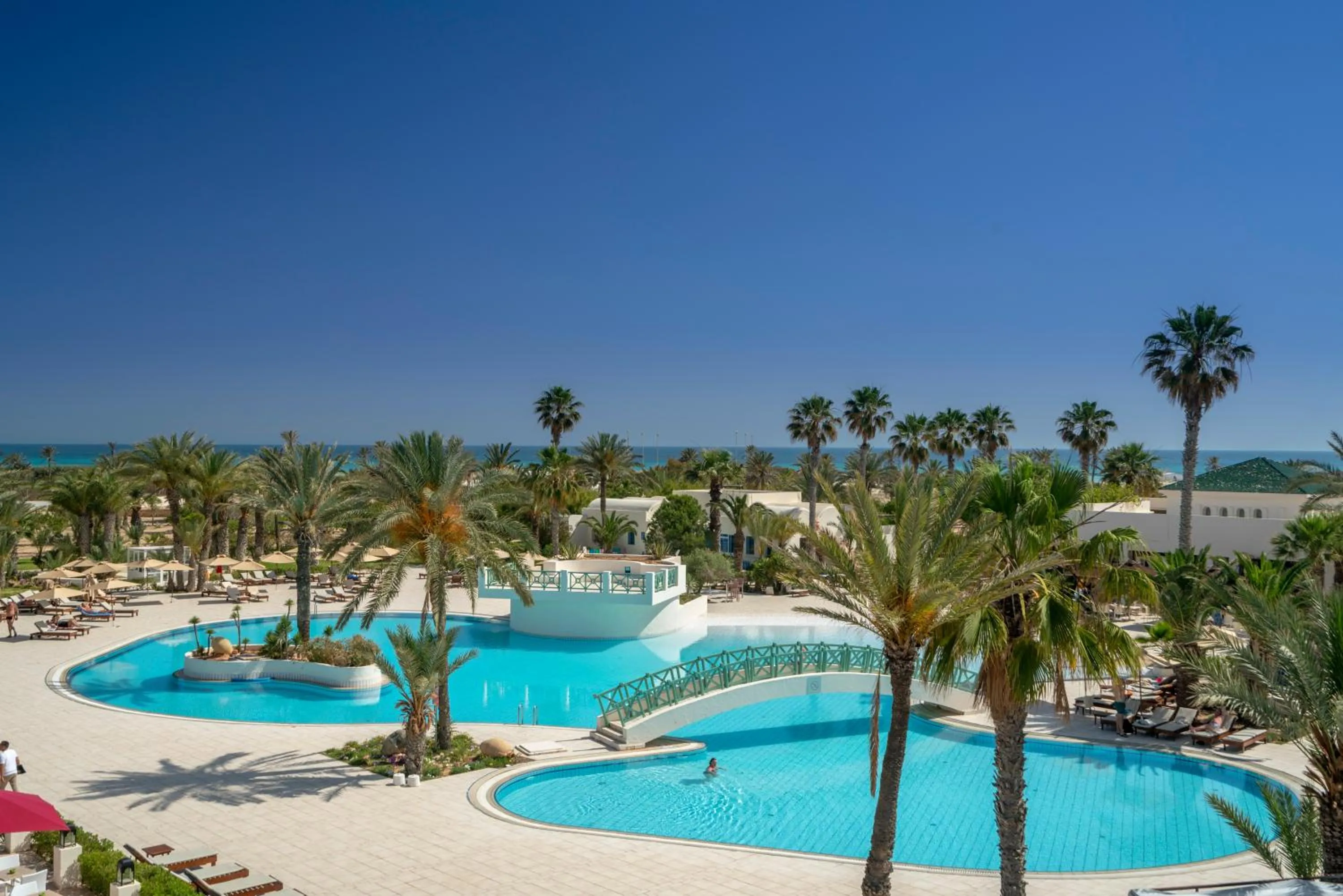Pool view in Yadis Djerba Thalasso & Spa - All Inclusive