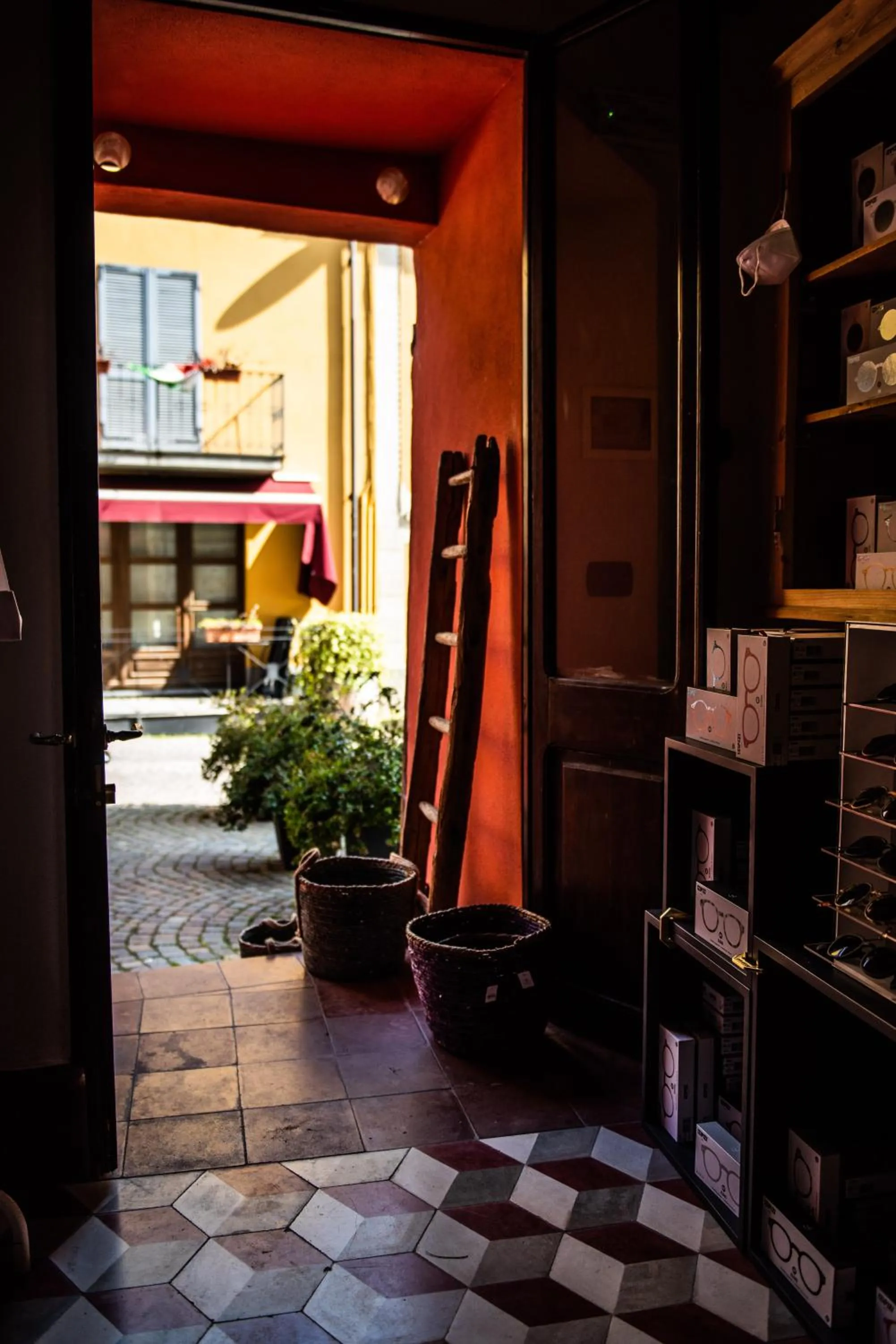 Shopping Area in Boutique Hotel Al Palazzo Rosso