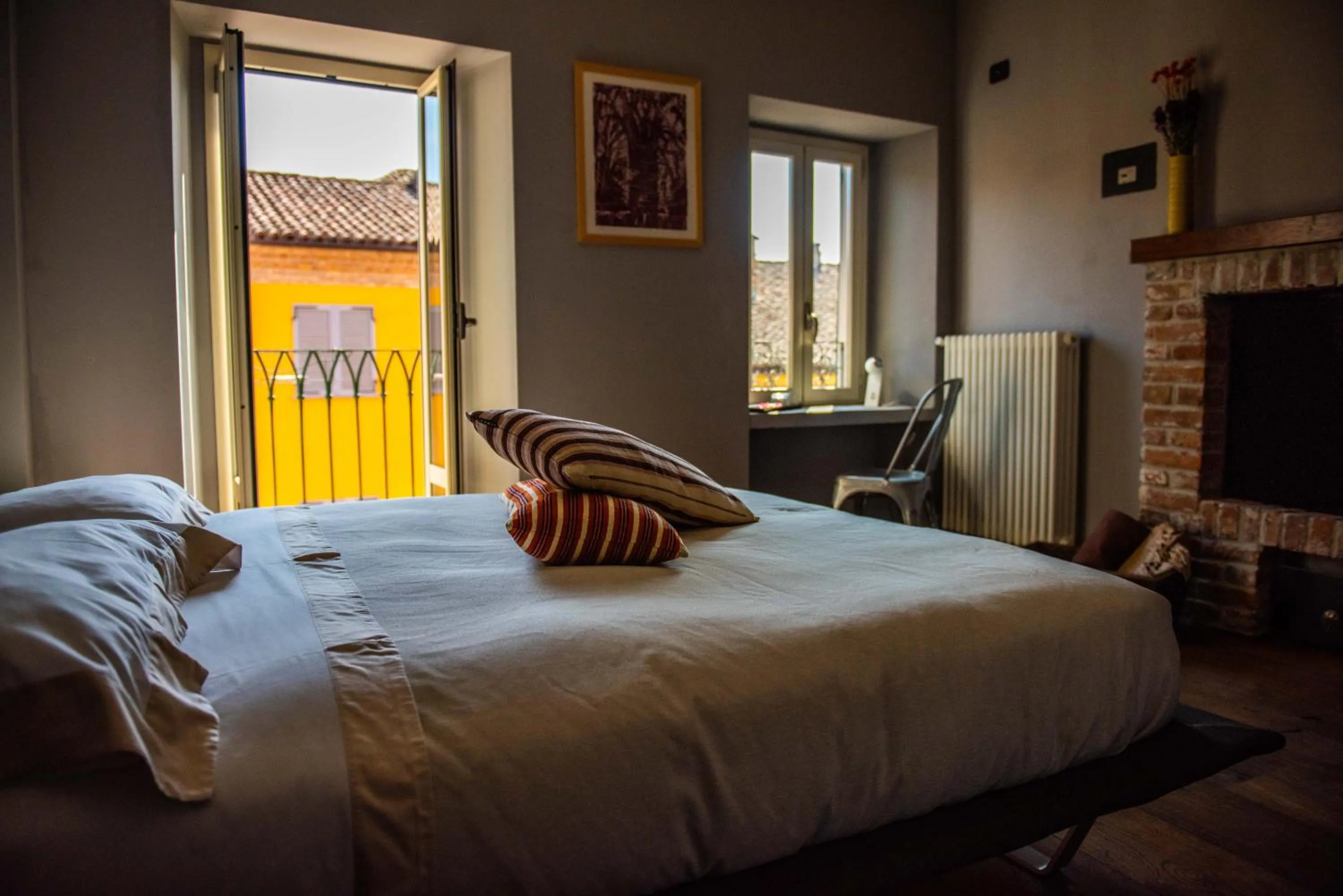 Bedroom, Bed in Boutique Hotel Al Palazzo Rosso