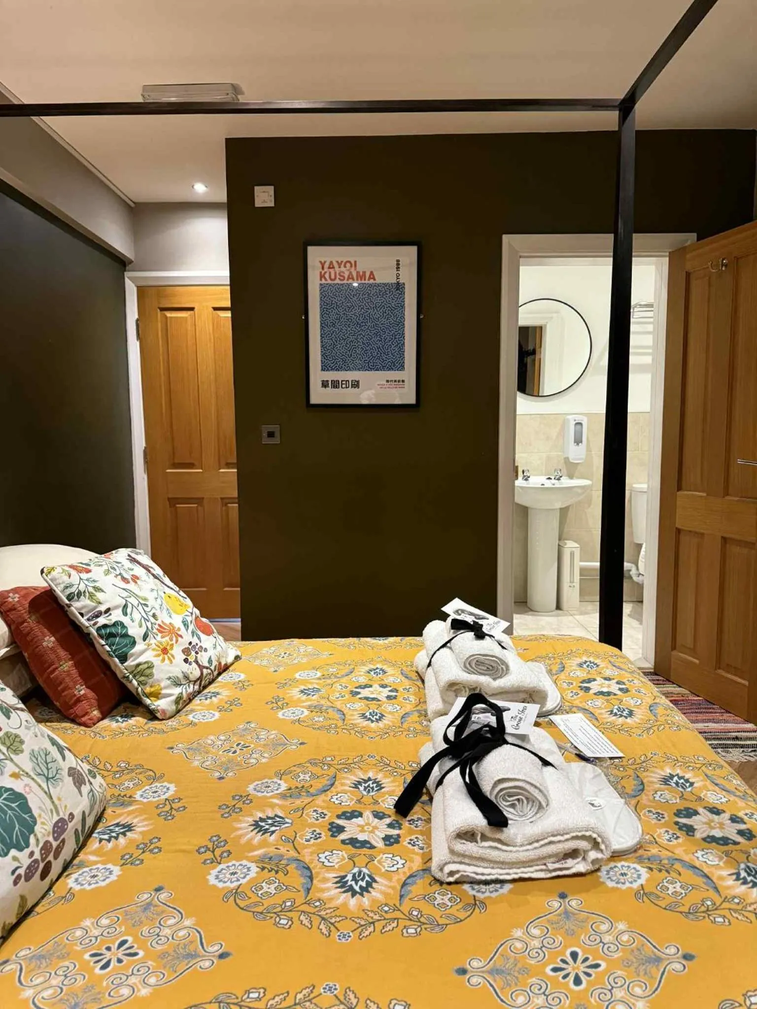 Bed in The Cross Inn