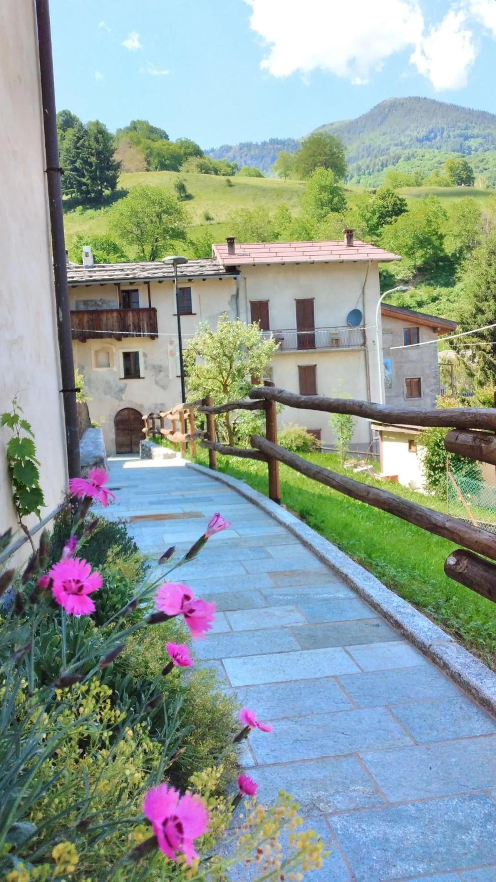 Property building in B&B Santa Brigida