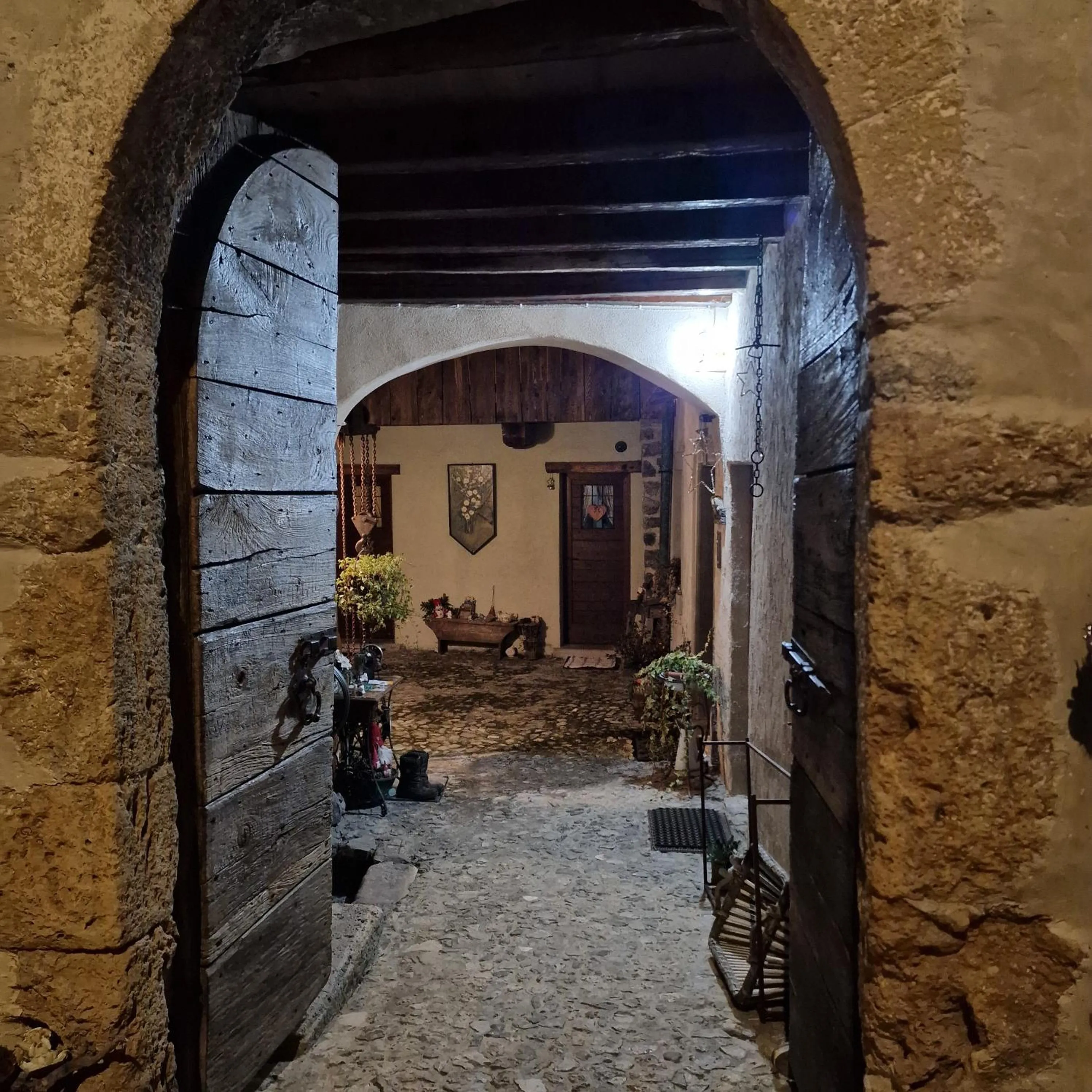 Facade/entrance in B&B Santa Brigida