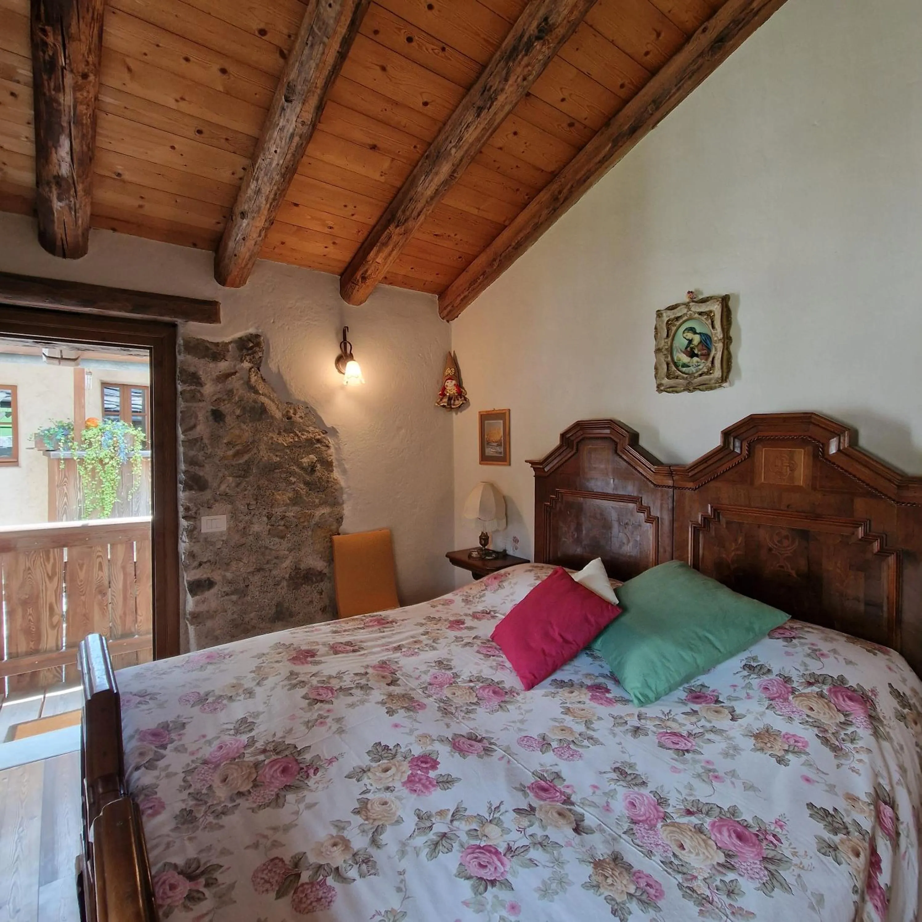 Bed in B&B Santa Brigida