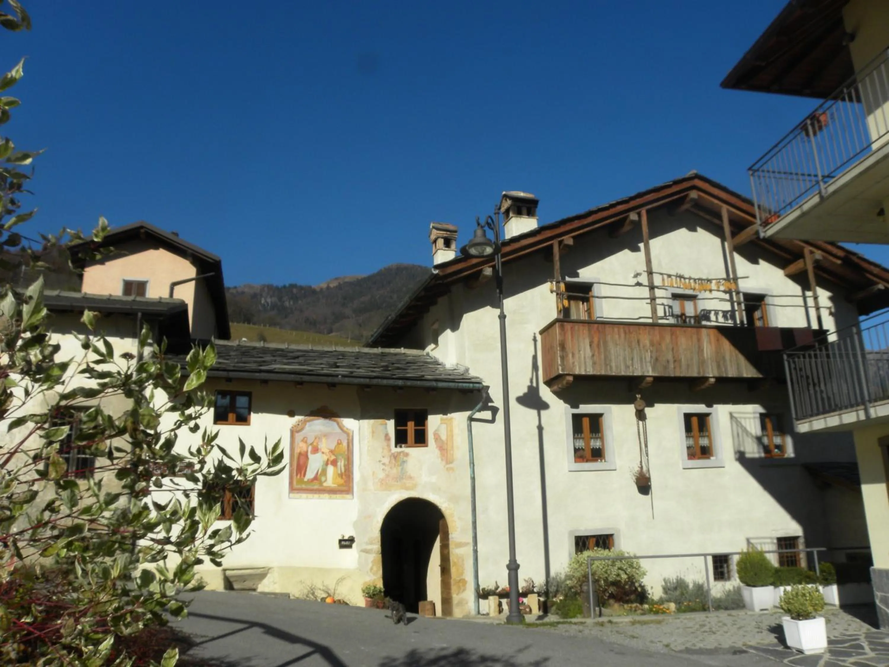 Facade/entrance in B&B Santa Brigida