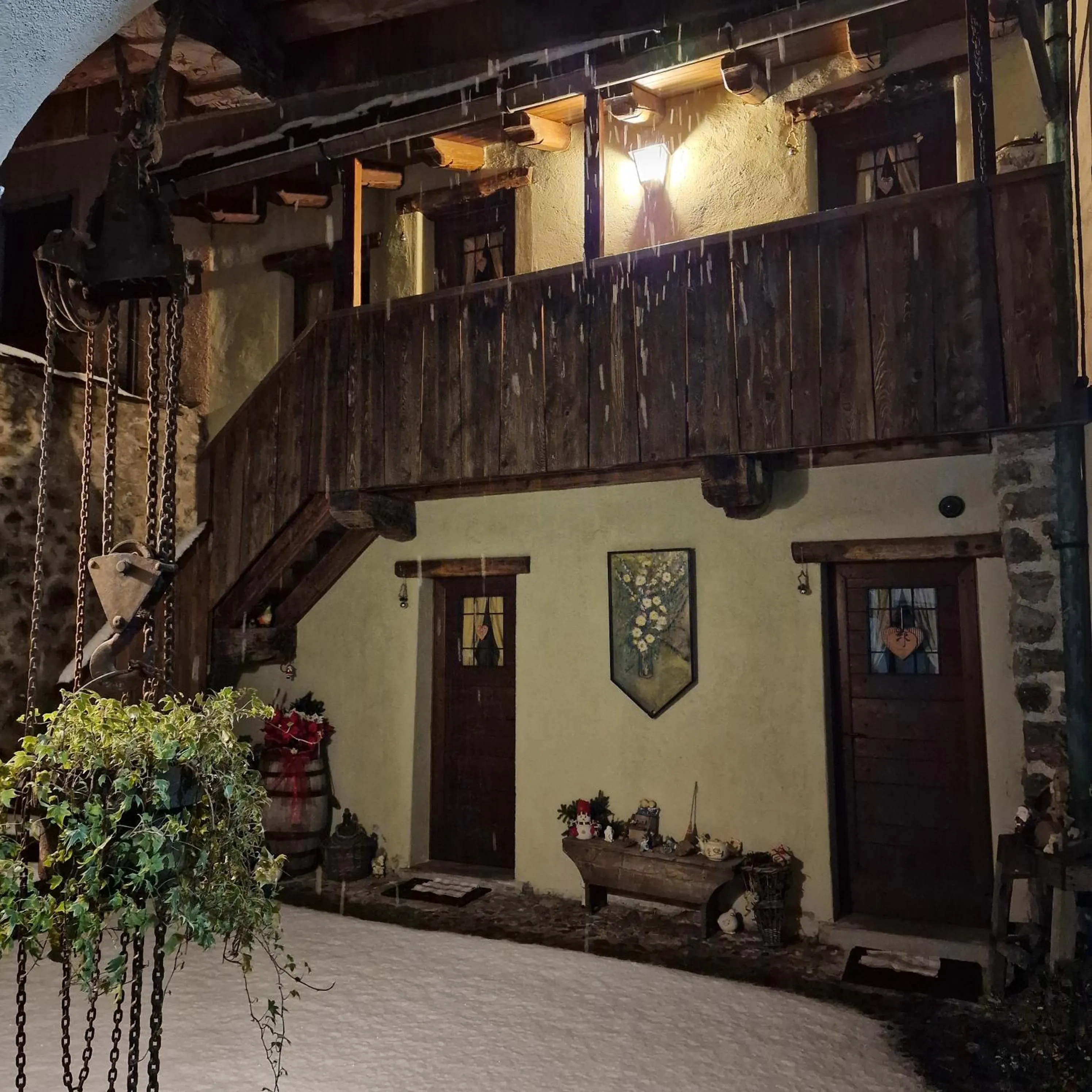 Facade/entrance in B&B Santa Brigida