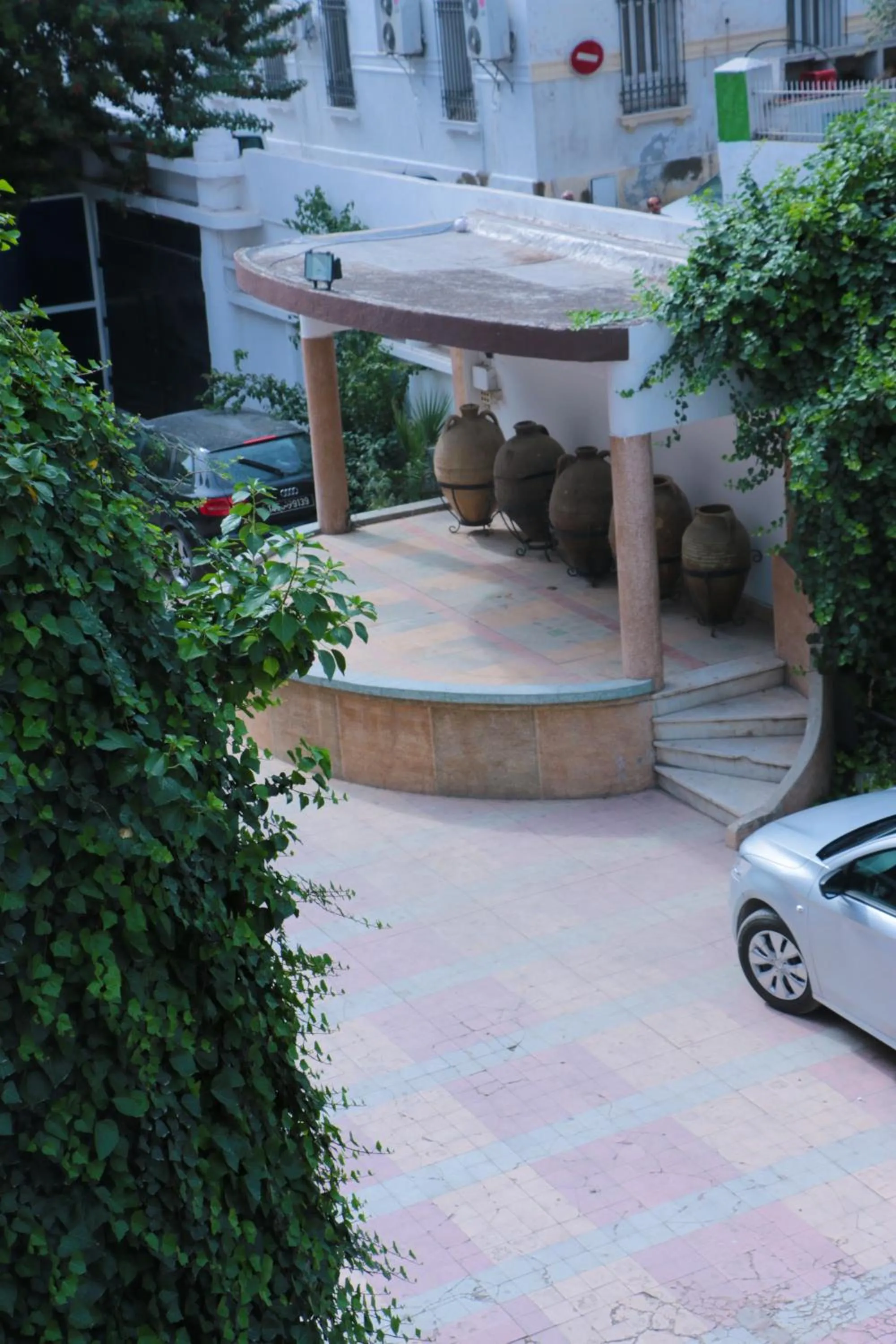 Garden view in Hotel Saint Georges Tunis