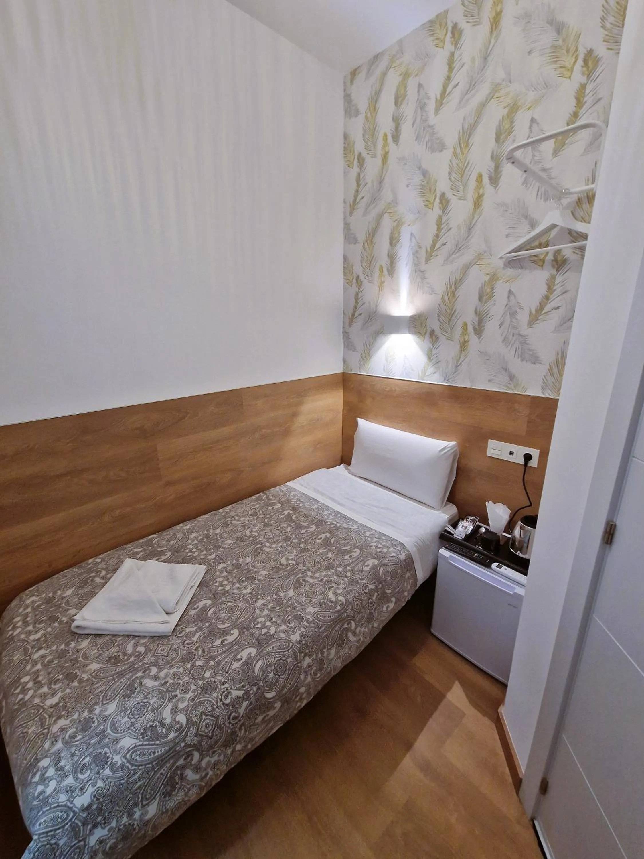 Bed in Hostal A Nuestra Senora de La Paloma