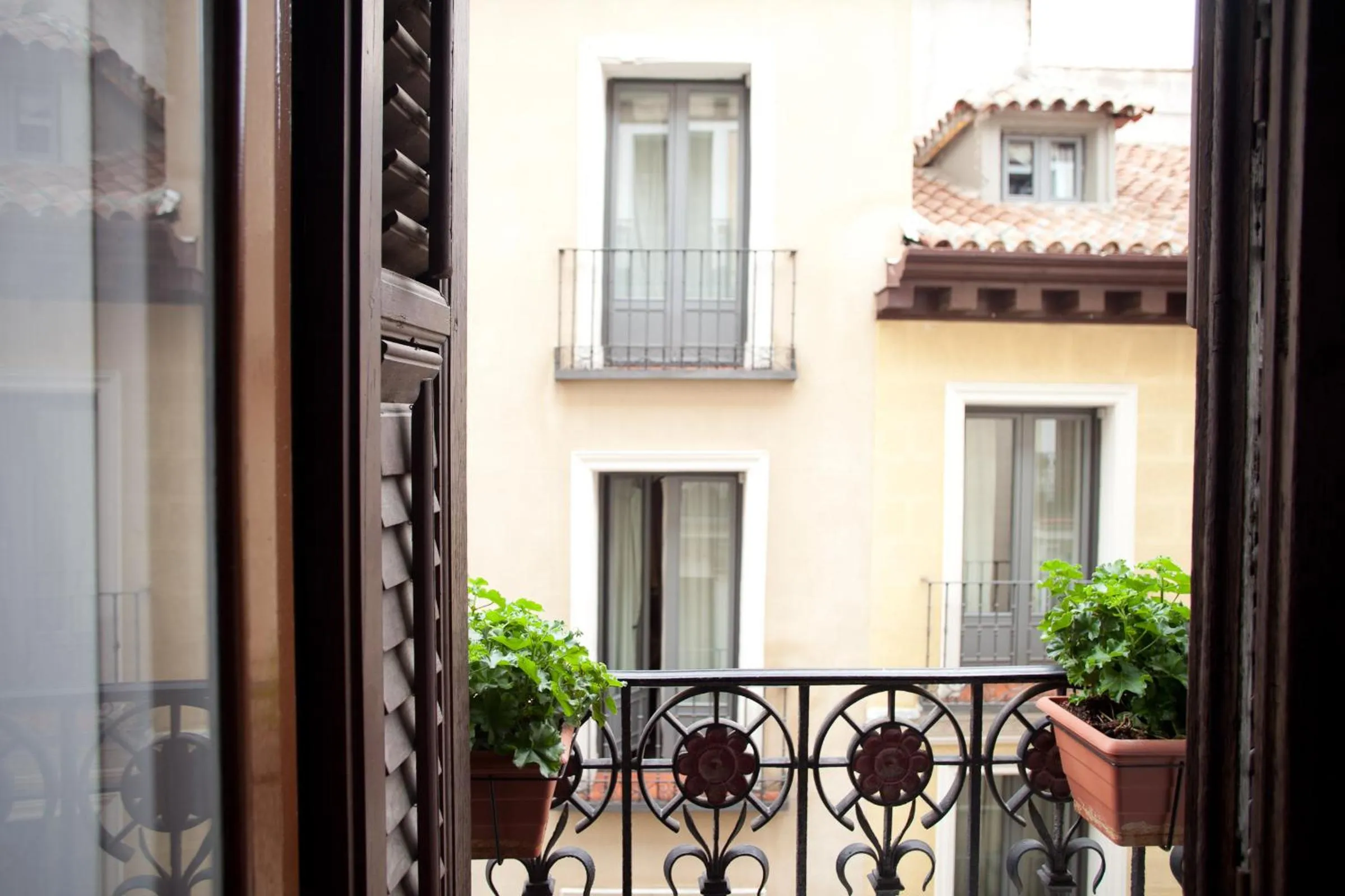 Balcony/Terrace in Hostal A Nuestra Senora de La Paloma
