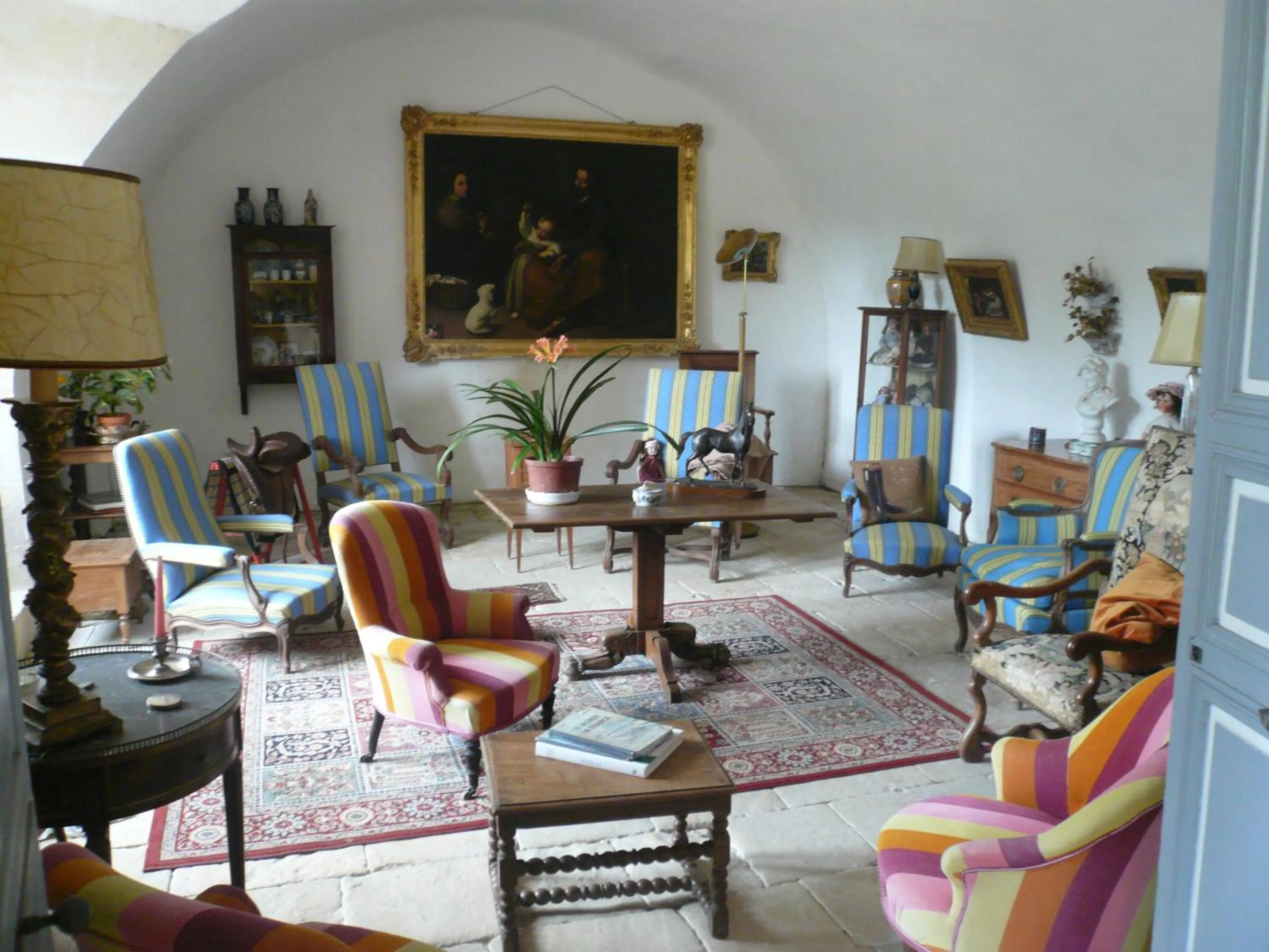 Living room in LOGIS du Château du Bois Doucet